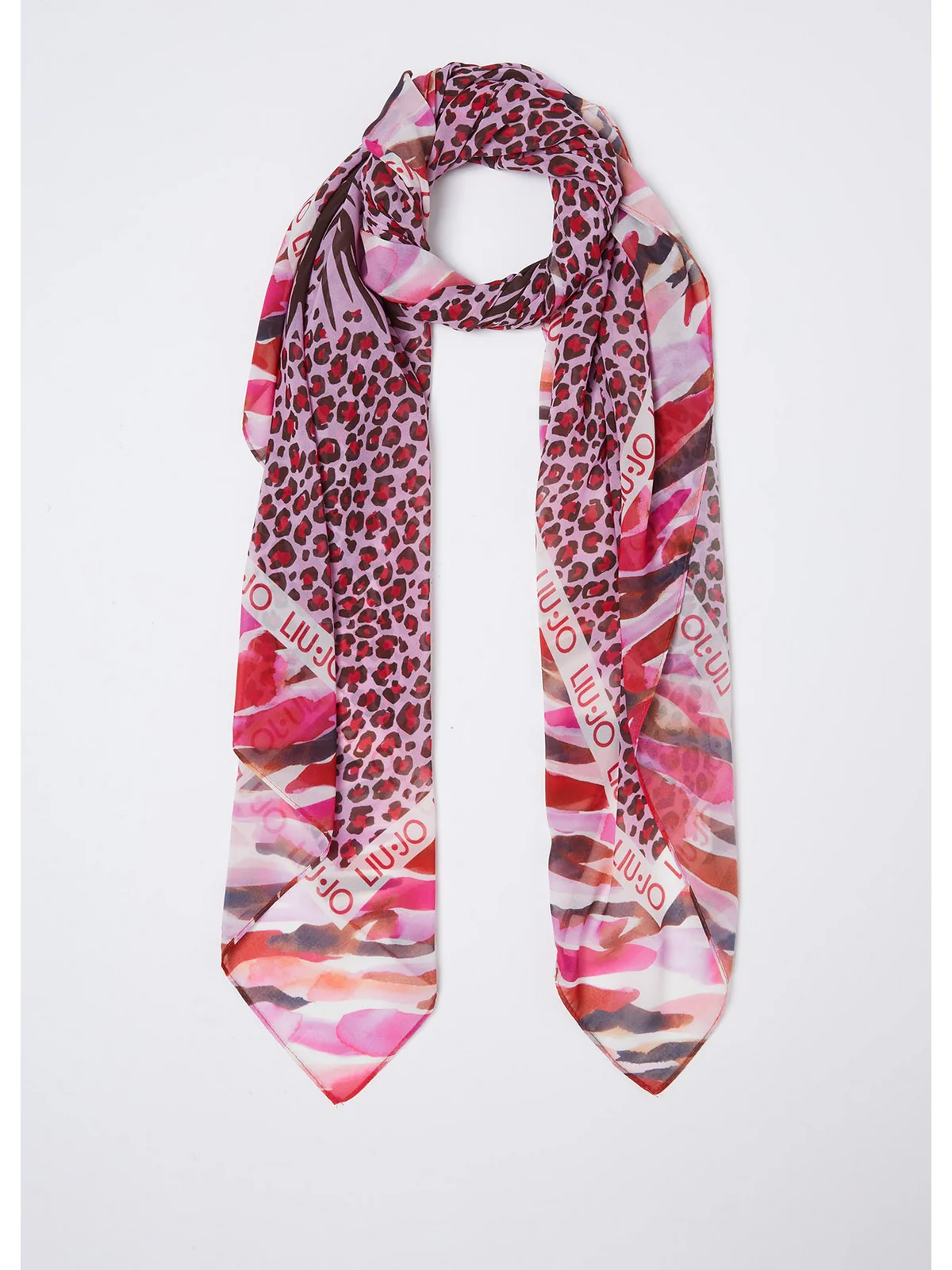 LIU JO SOFT Foulard Donna  2A4041T0300 00021 Rosa - Image 2