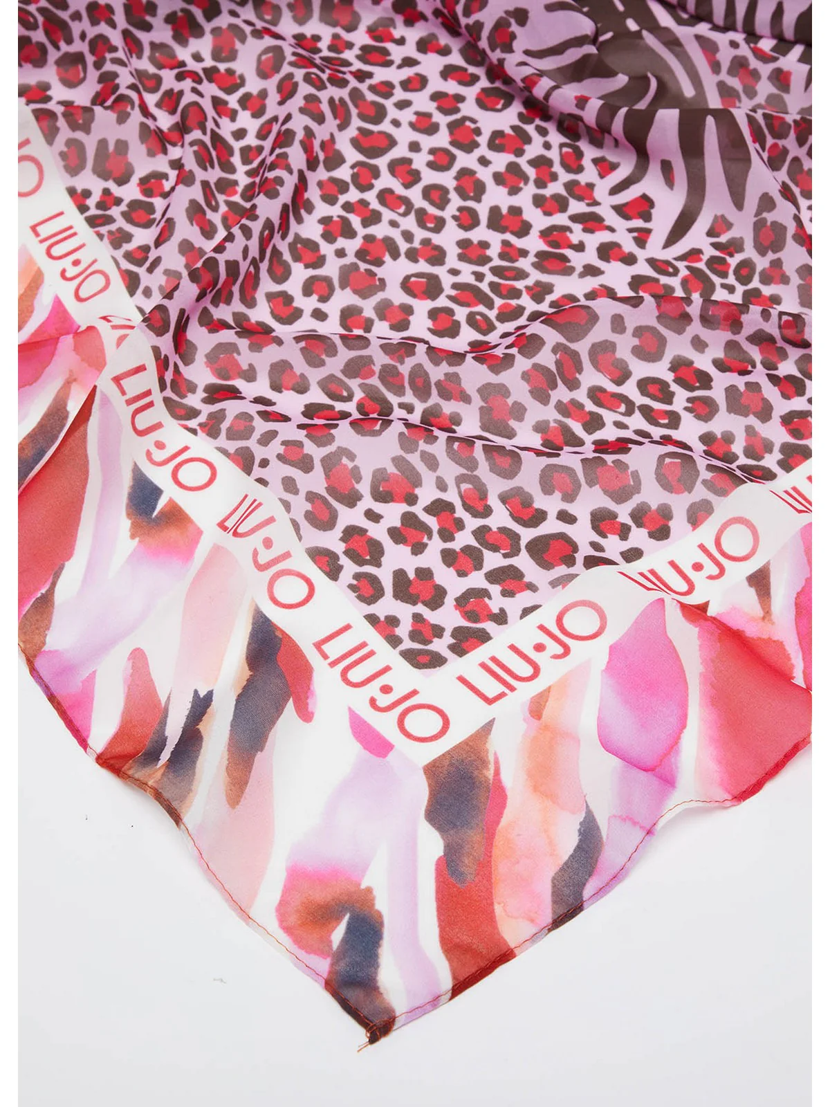 LIU JO SOFT Foulard Donna  2A4041T0300 00021 Rosa - Image 3