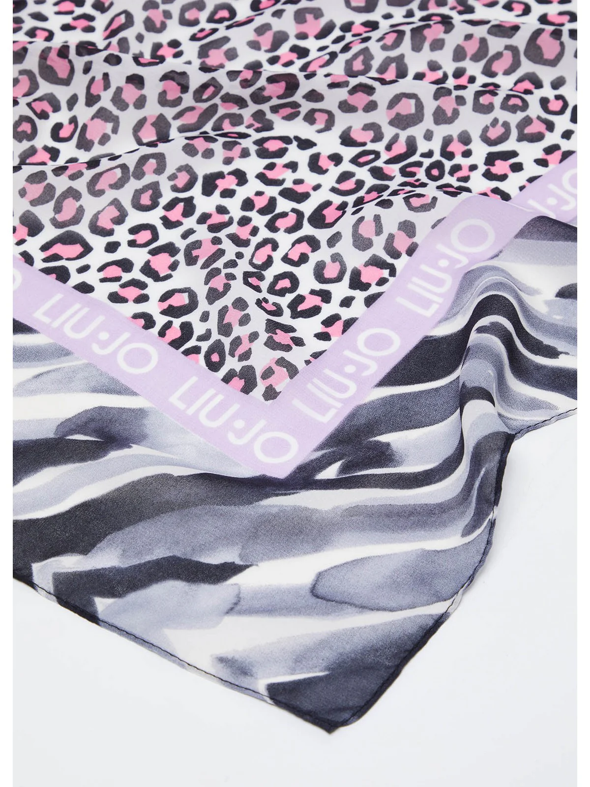 LIU JO SOFT Foulard Donna  2A4041T0300 22222 Nero - Image 3