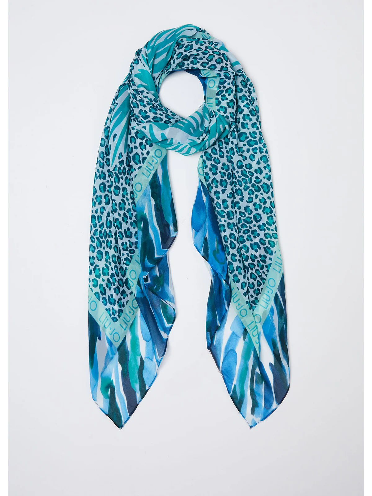 LIU JO SOFT Foulard Donna  2A4041T0300 X0543 Verde - Image 2