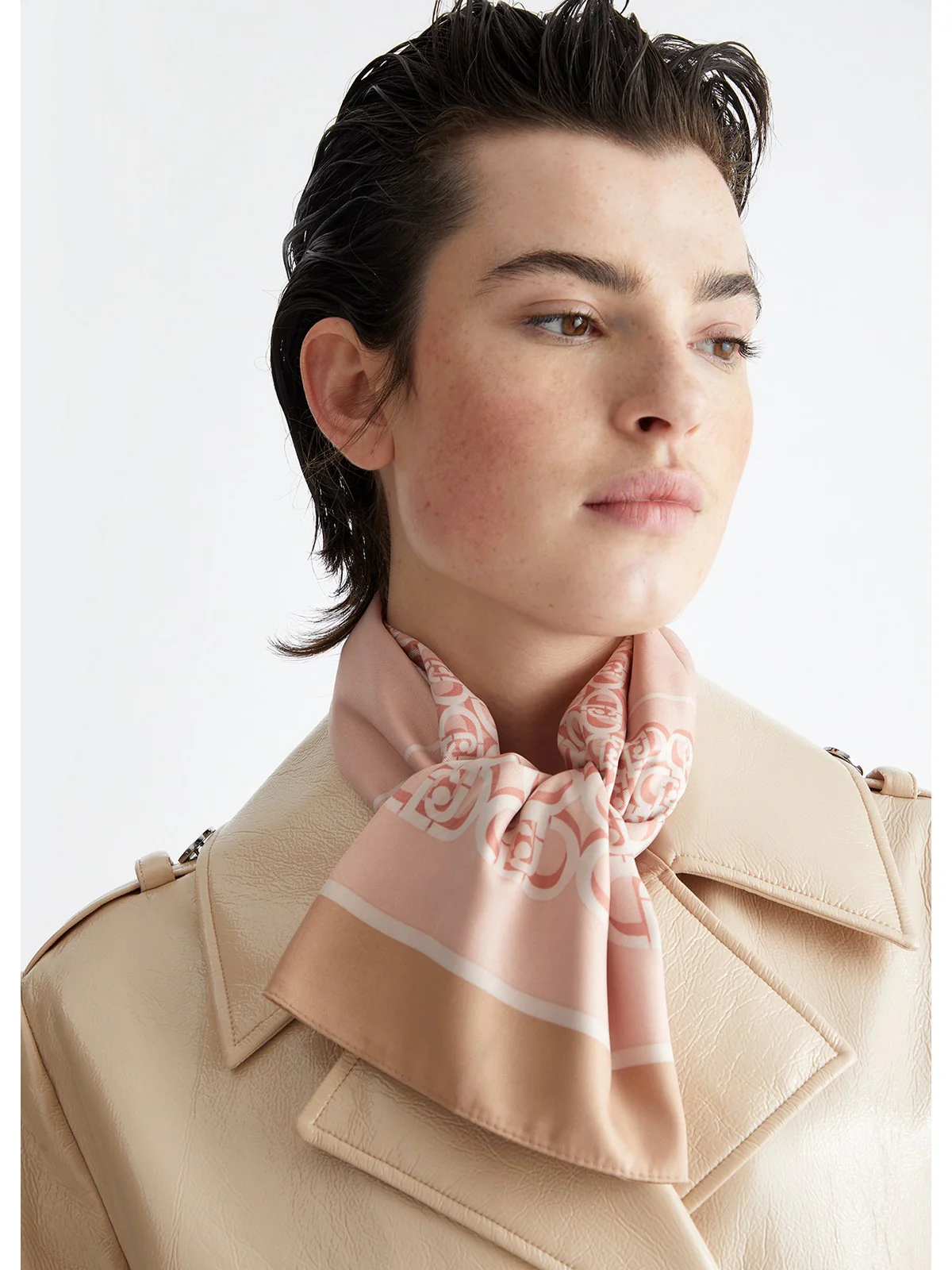 LIU JO SOFT Foulard Donna  2A4042T0300 00005 Beige - Image 5