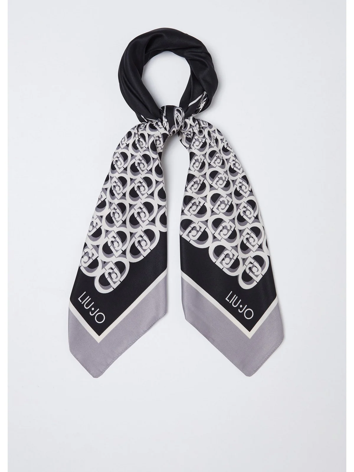 LIU JO SOFT Foulard Donna  2A4042T0300 22222 Nero - Image 2