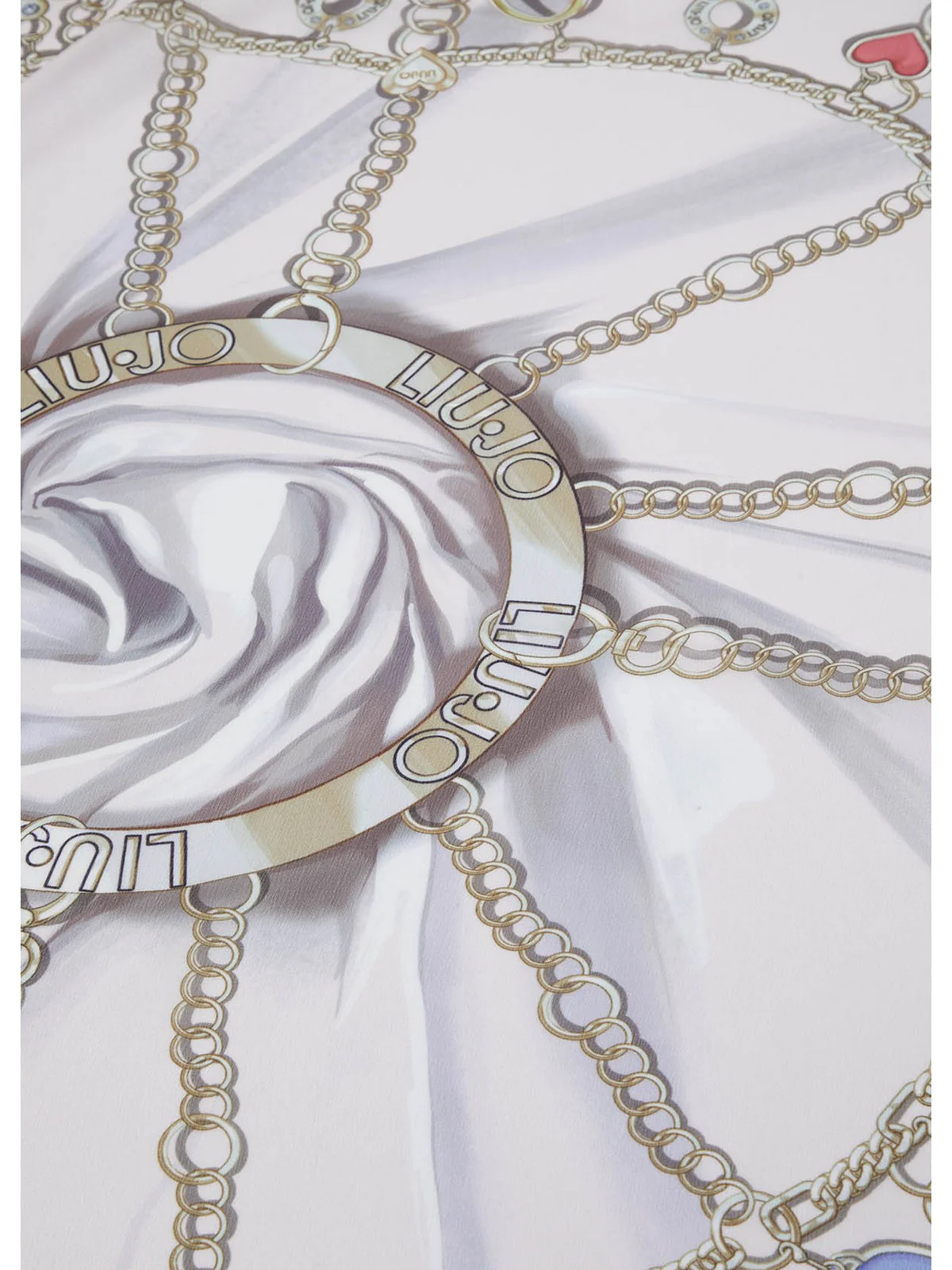 LIU JO SOFT Foulard Donna  2A4043T0300 00005 Beige - Image 4