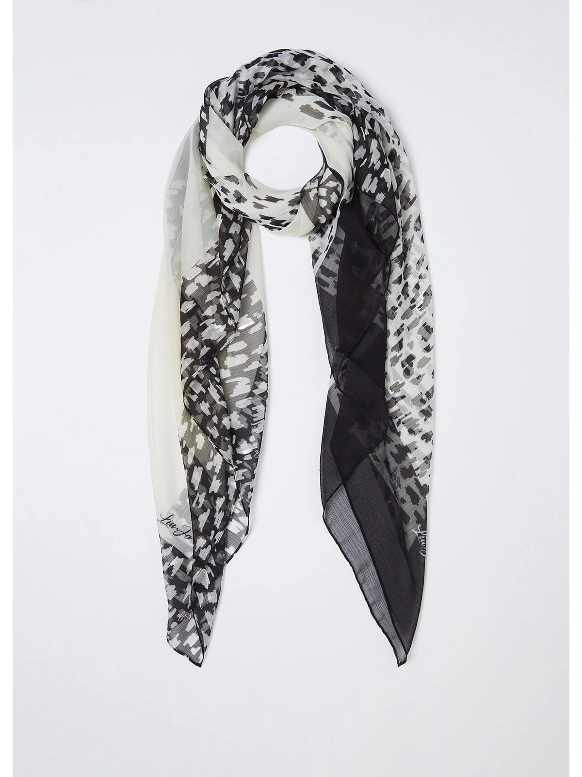 LIU JO SOFT Foulard Donna  2A4044T0300 00251 Bianco - Image 2