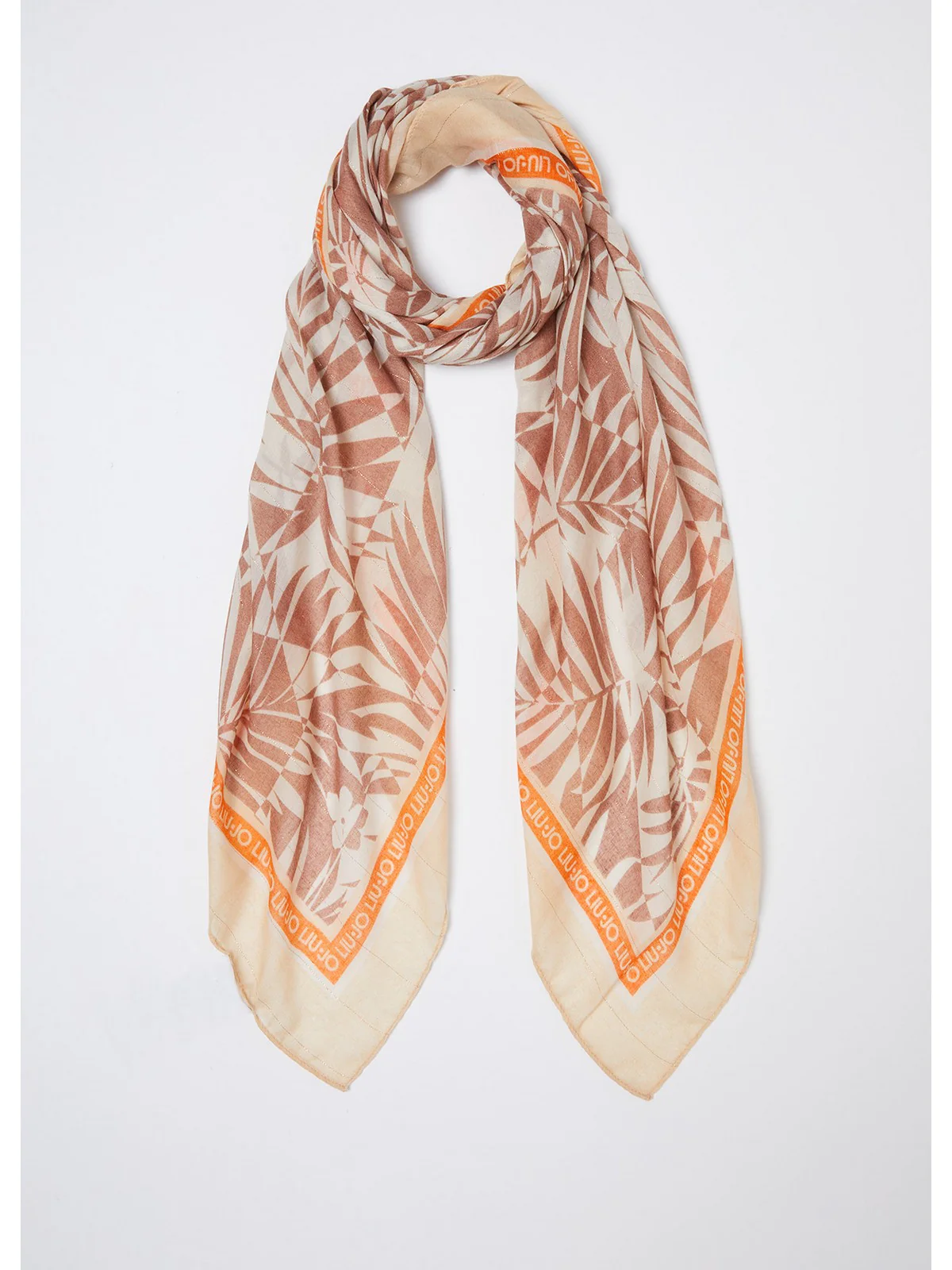 LIU JO SOFT Foulard Donna  2A4046T0300 00005 Beige - Image 2