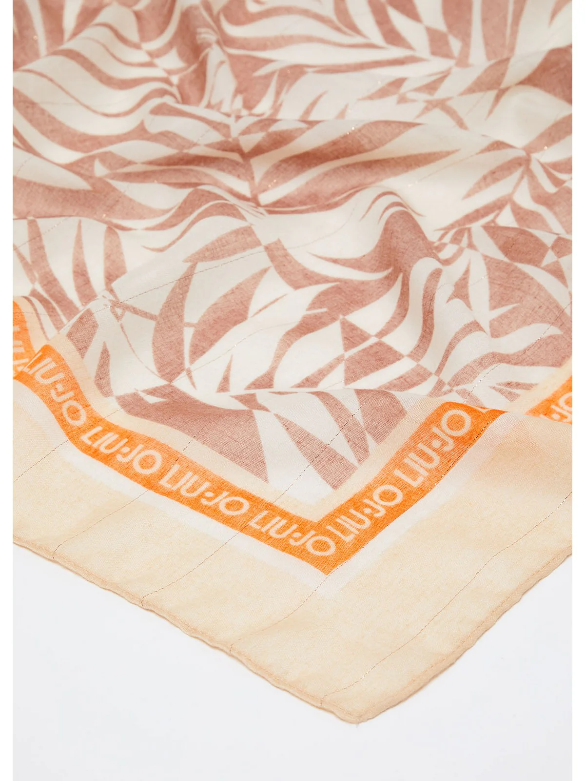 LIU JO SOFT Foulard Donna  2A4046T0300 00005 Beige - Image 3
