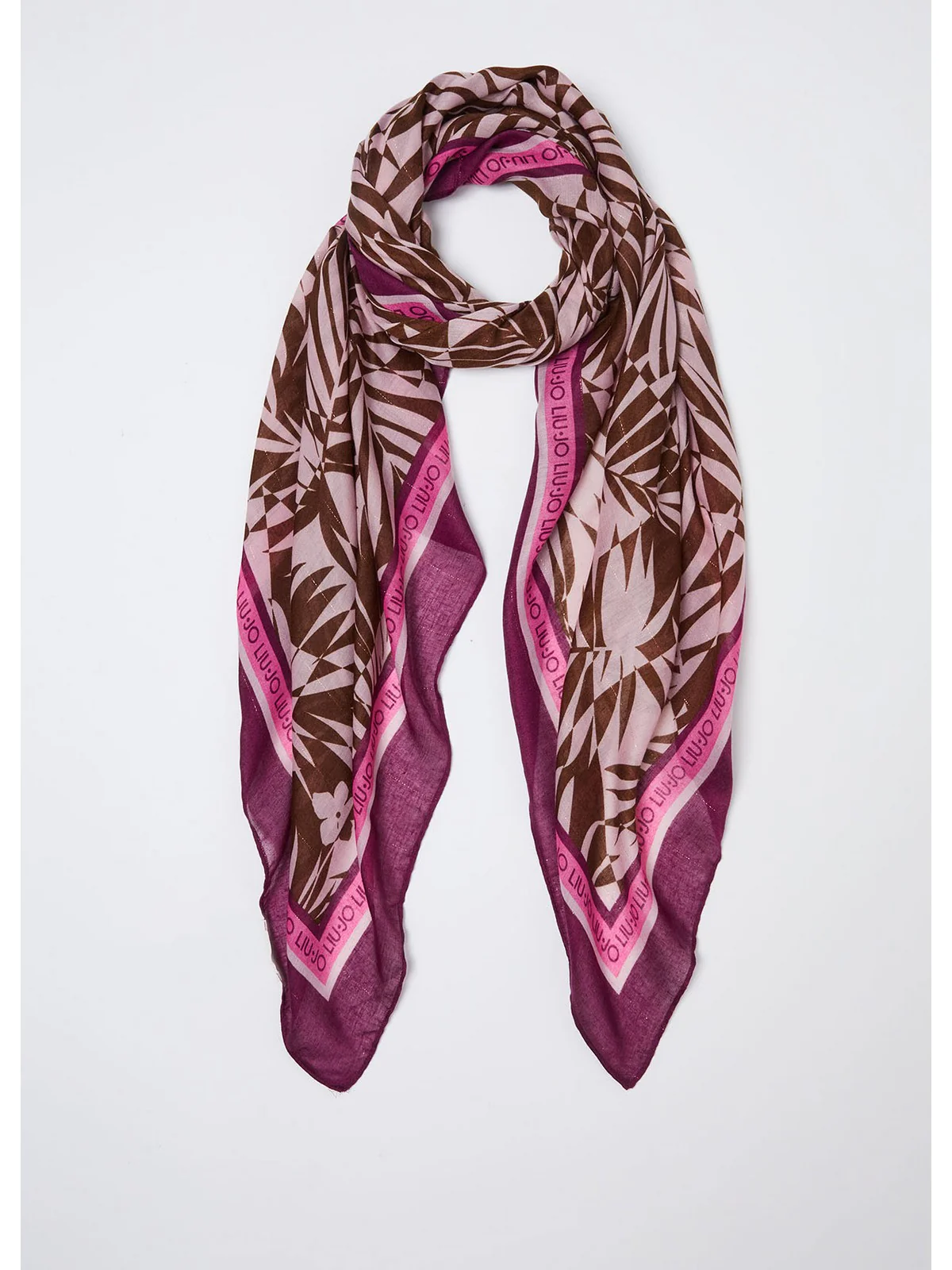 LIU JO SOFT Foulard Donna  2A4046T0300 32010 Rosa - Image 2