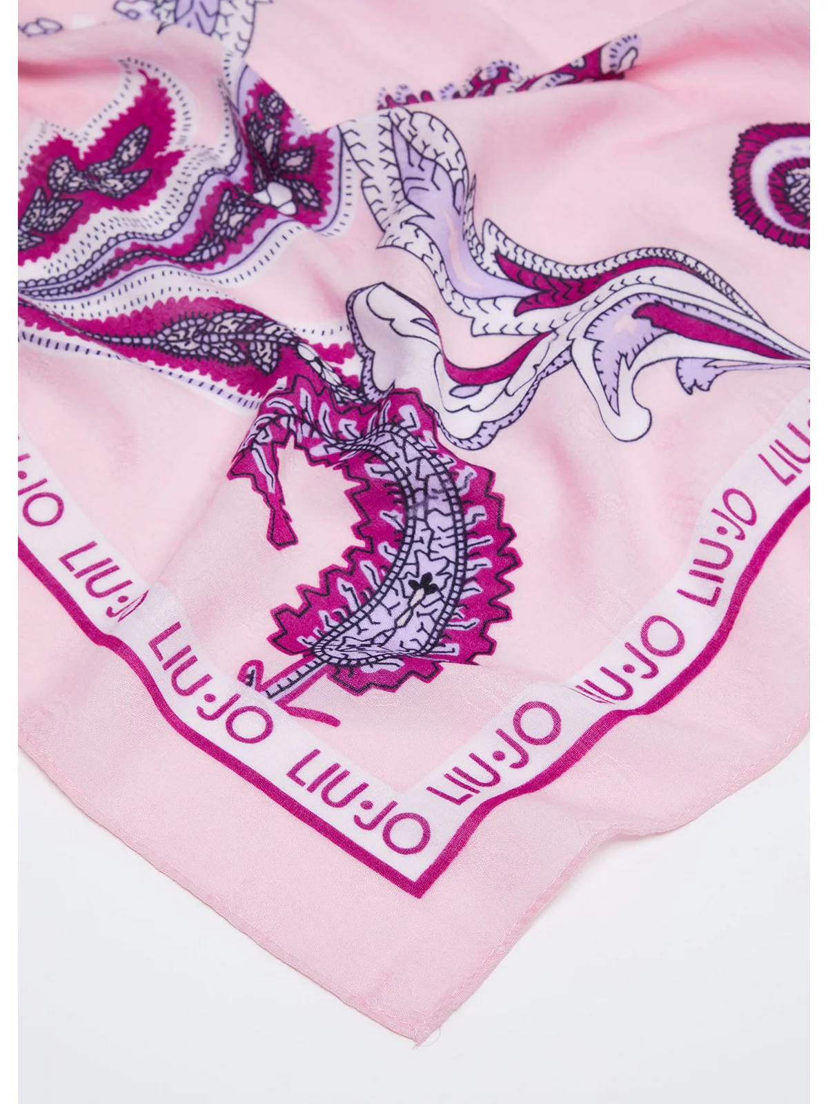 LIU JO SOFT Foulard Donna  2A4047T0300 32010 Rosa - Image 3