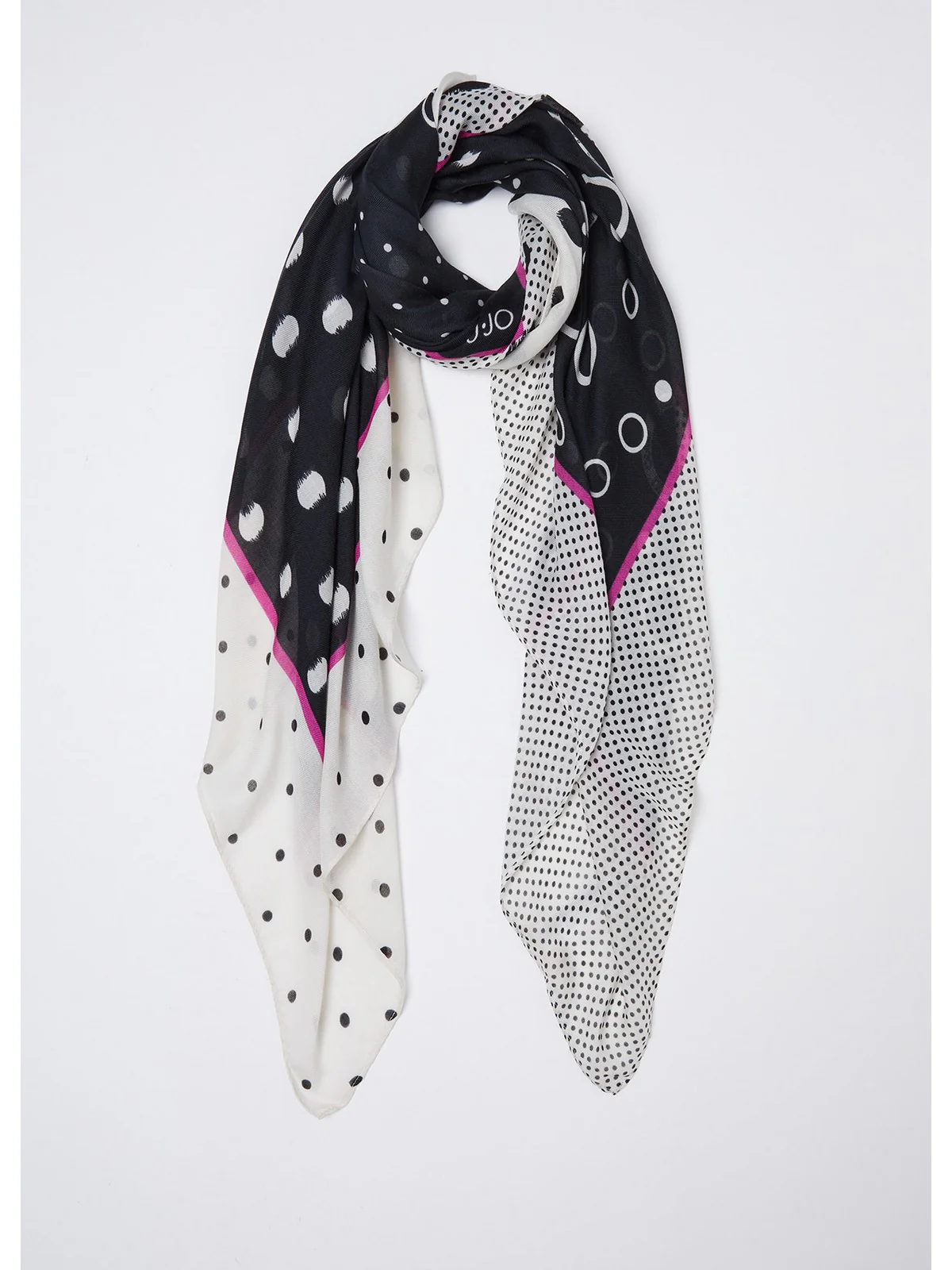 LIU JO SOFT Foulard Donna  2A4049T0300 09G37 Nero - Image 2