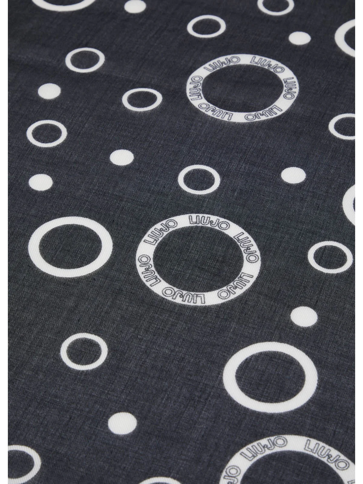 LIU JO SOFT Foulard Donna  2A4049T0300 09G37 Nero - Image 3