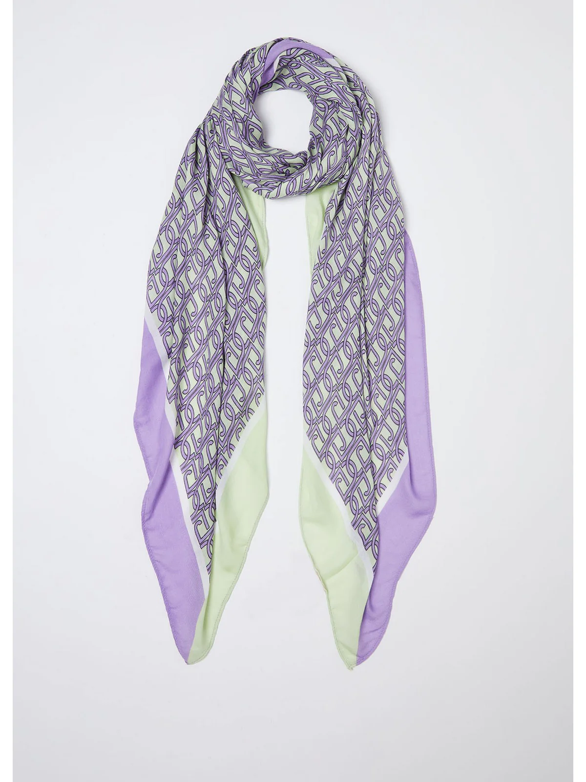 LIU JO SOFT Foulard Donna 2A4049T0300 S1987 Viola - Image 2
