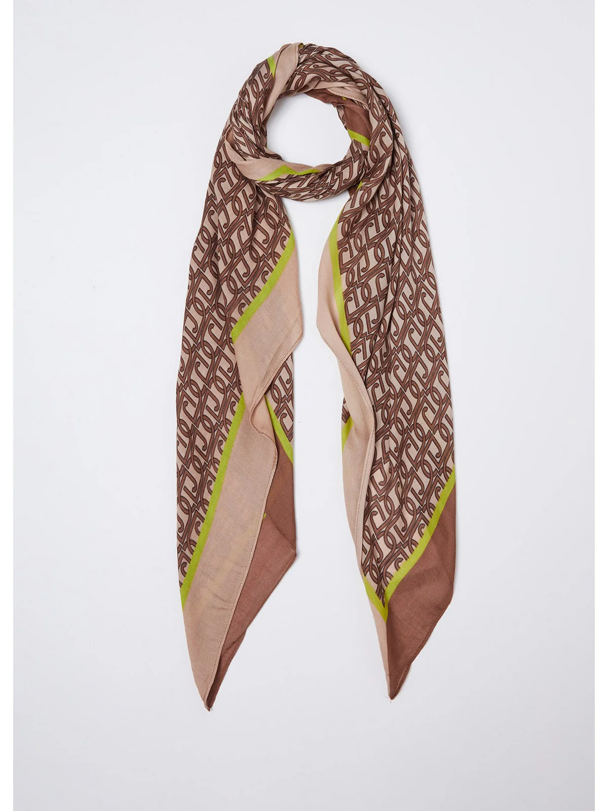 LIU JO SOFT Foulard Donna  2A4049T0300 U9400 Marrone - Image 2