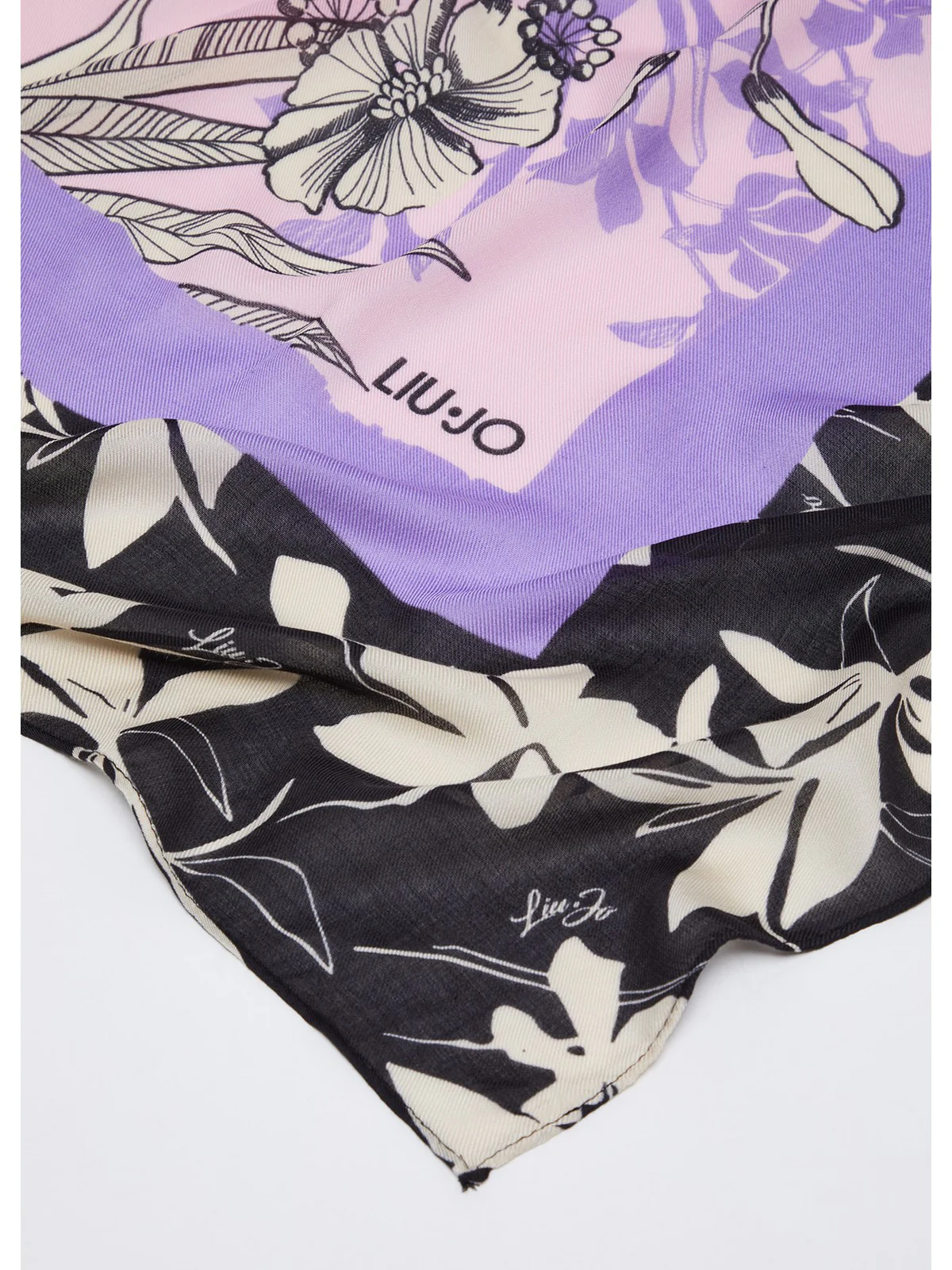 LIU JO SOFT Foulard Donna  2A4049T0300 Z9323 Viola - Image 3