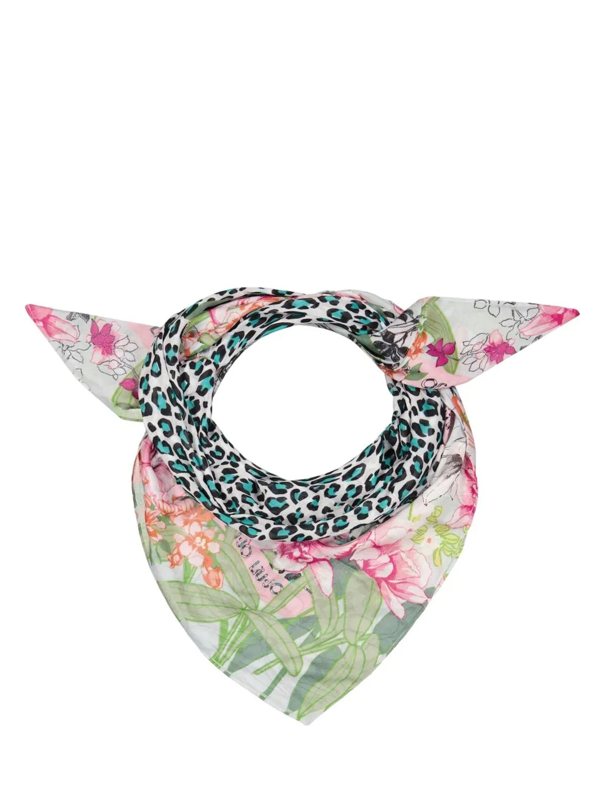 LIU JO SOFT Foulard Donna  2A4053T0300 25209 Grigio - Image 2