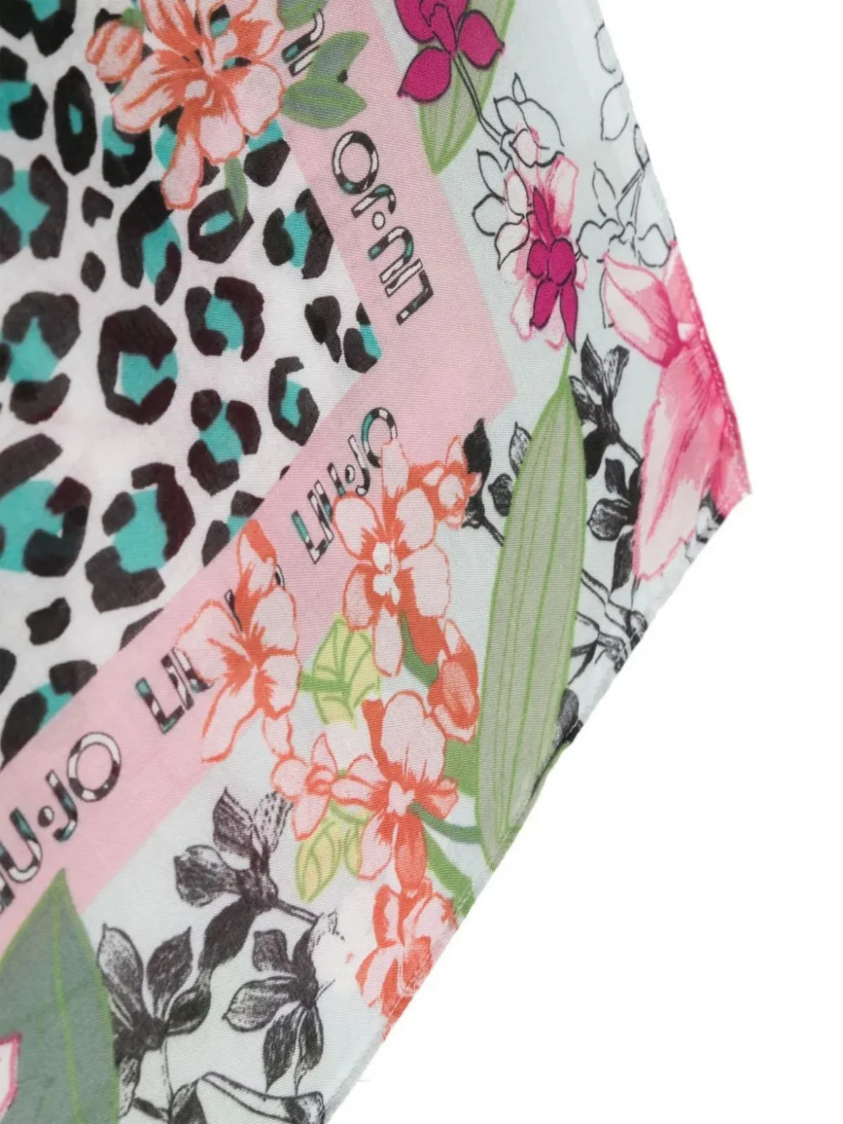 LIU JO SOFT Foulard Donna  2A4053T0300 25209 Grigio - Image 3
