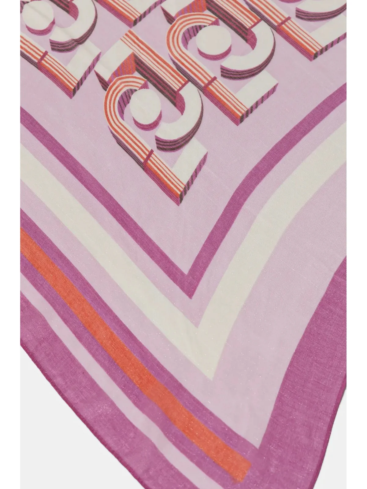 LIU JO SOFT Foulard Donna 2A5024T0300 72624 PINK BERRY - Image 2