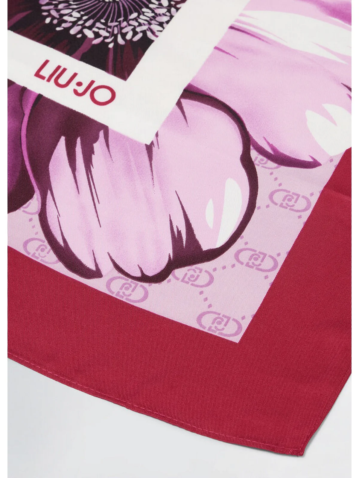 LIU JO SOFT Foulard Donna 2A5027T0300 00949 Rosso - Image 3