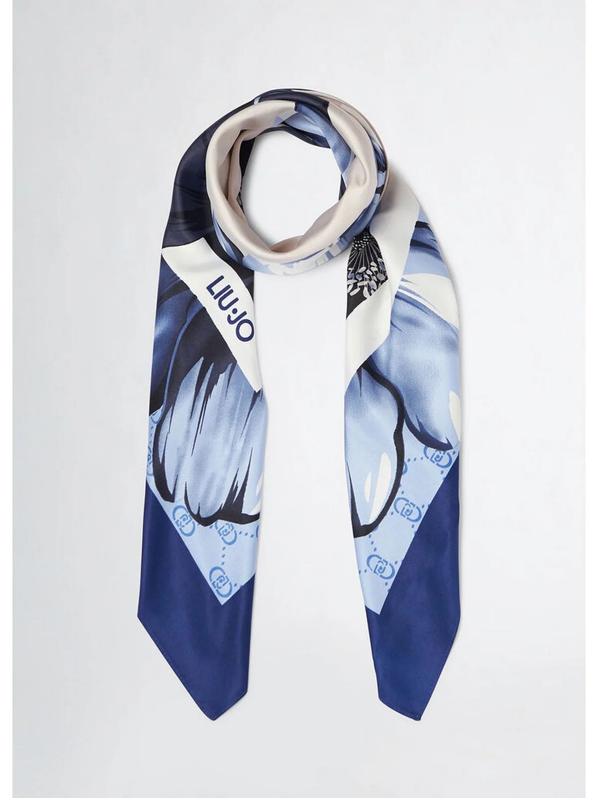 LIU JO SOFT Foulard Donna  2A5027T0300 93953 Blu - Image 6