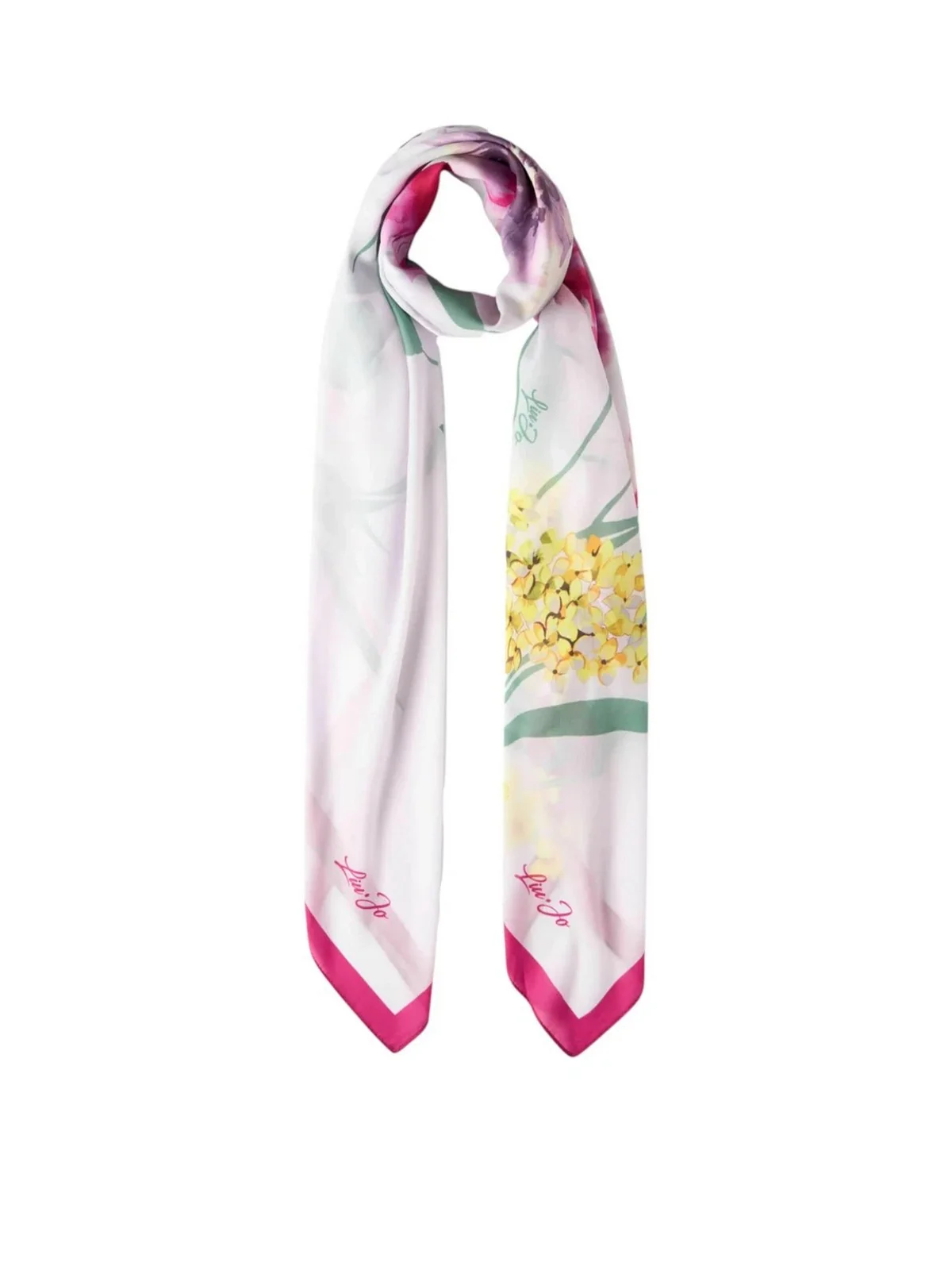LIU JO SOFT Foulard Donna  2A5035T0300 72624 PINK BERRY - Image 2