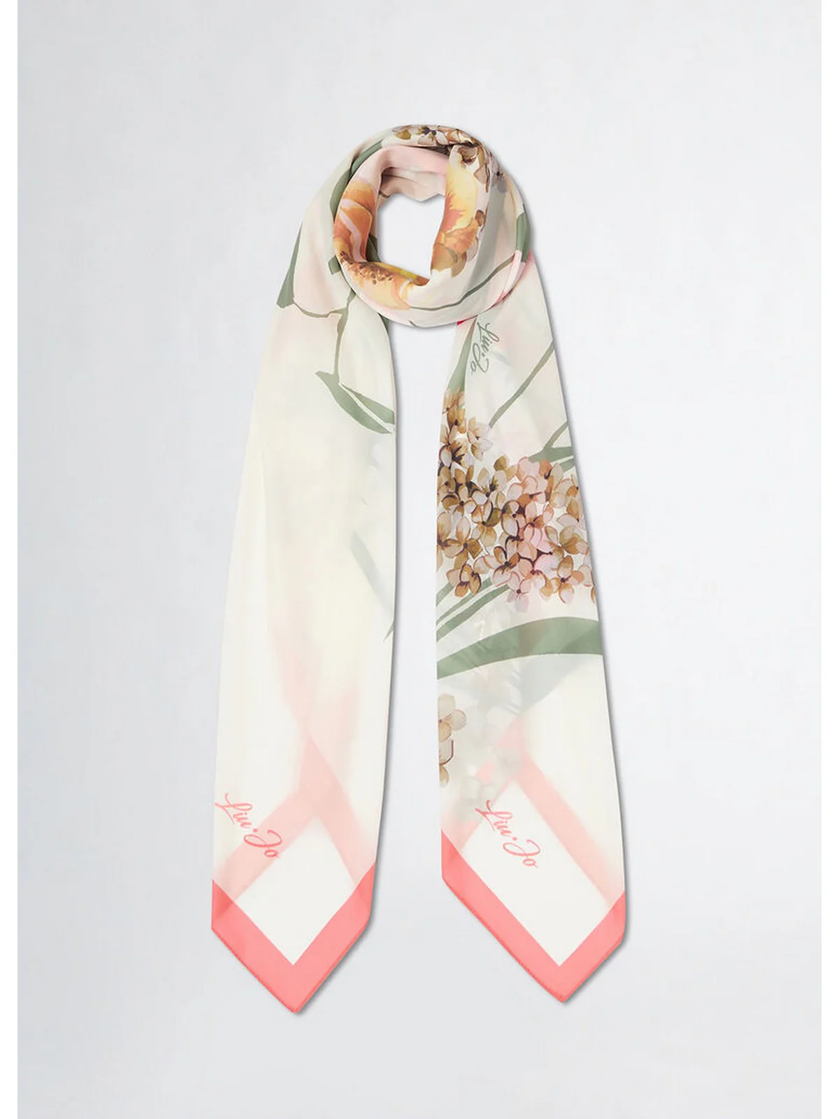 LIU JO SOFT Foulard Donna  2A5035T0300 X0666 Rosso - Image 5