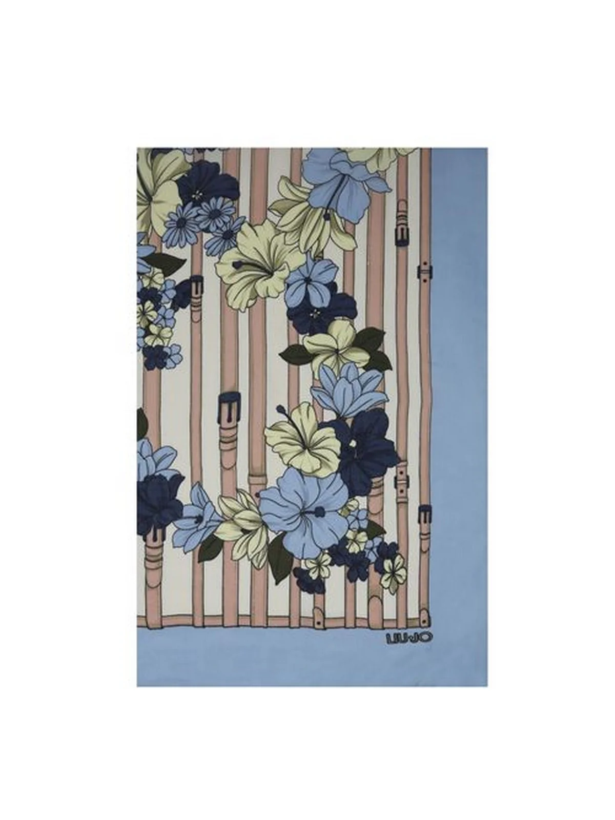 LIU JO SOFT Foulard Donna  2A5037T0300 00120 Blu - Image 2