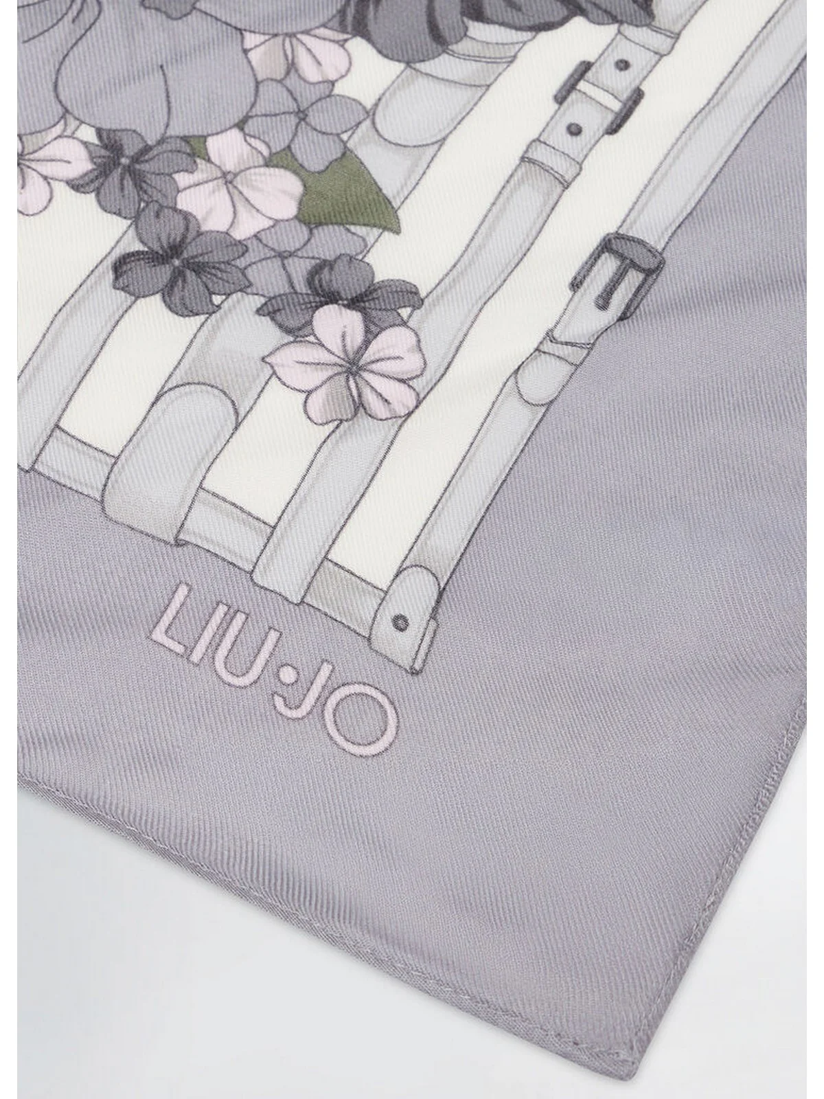 LIU JO SOFT Foulard Donna  2A5037T0300 22222 Nero - Image 3
