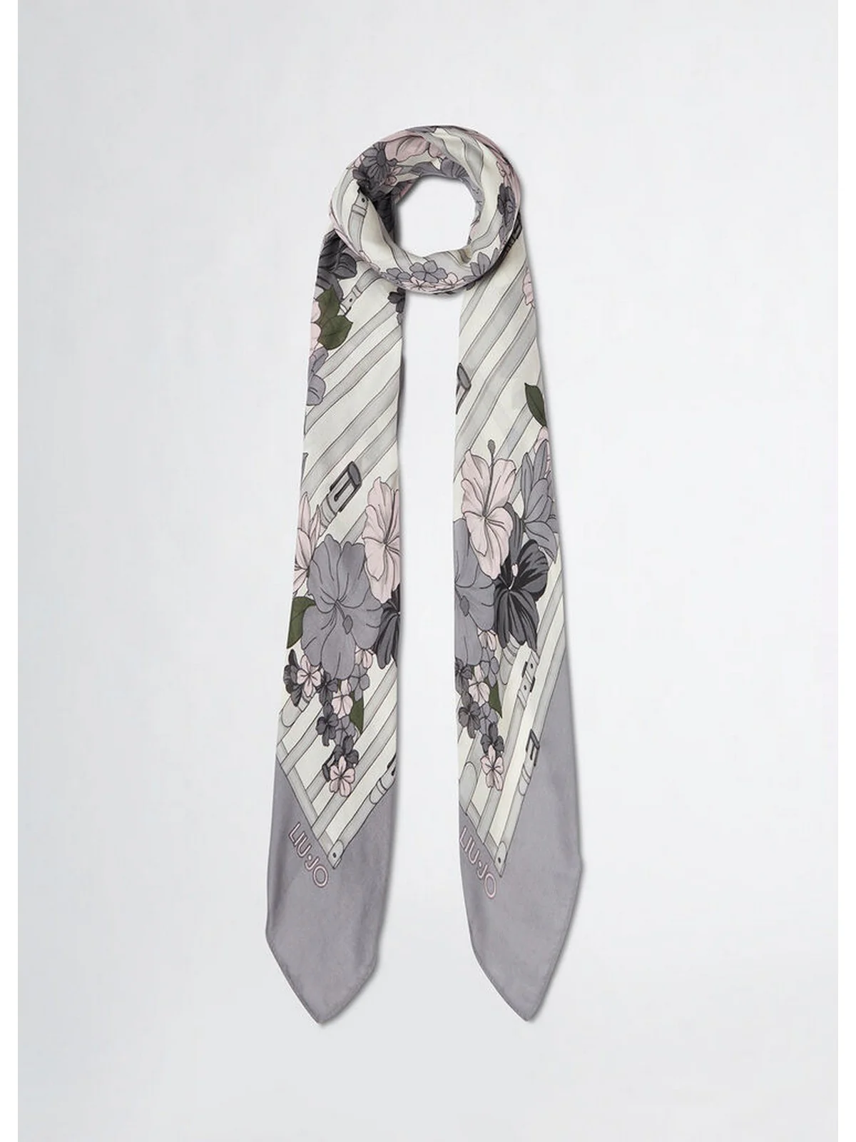 LIU JO SOFT Foulard Donna  2A5037T0300 22222 Nero - Image 5