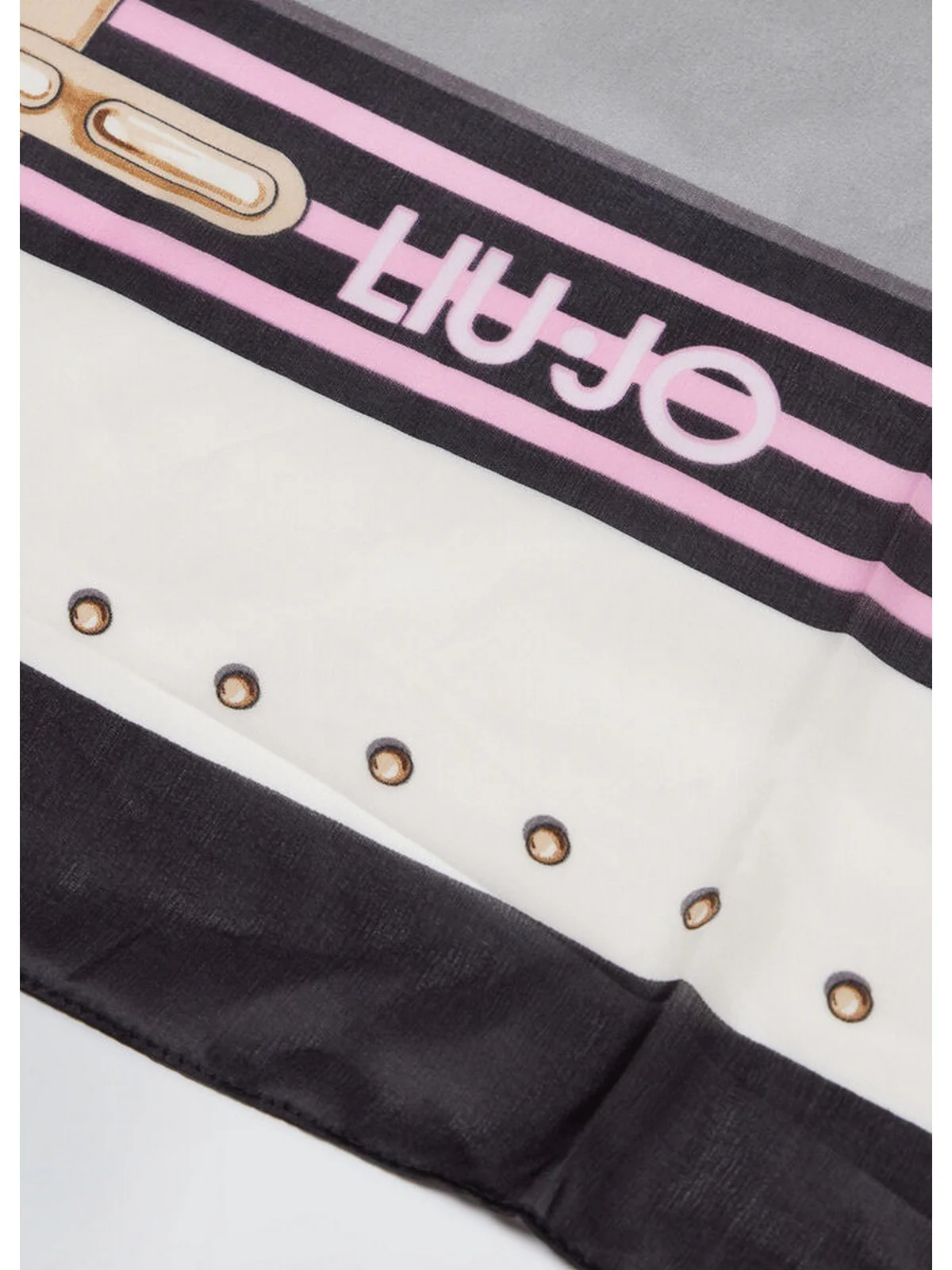 LIU JO SOFT Foulard Donna  2A5041T0300 22222 Nero - Image 2