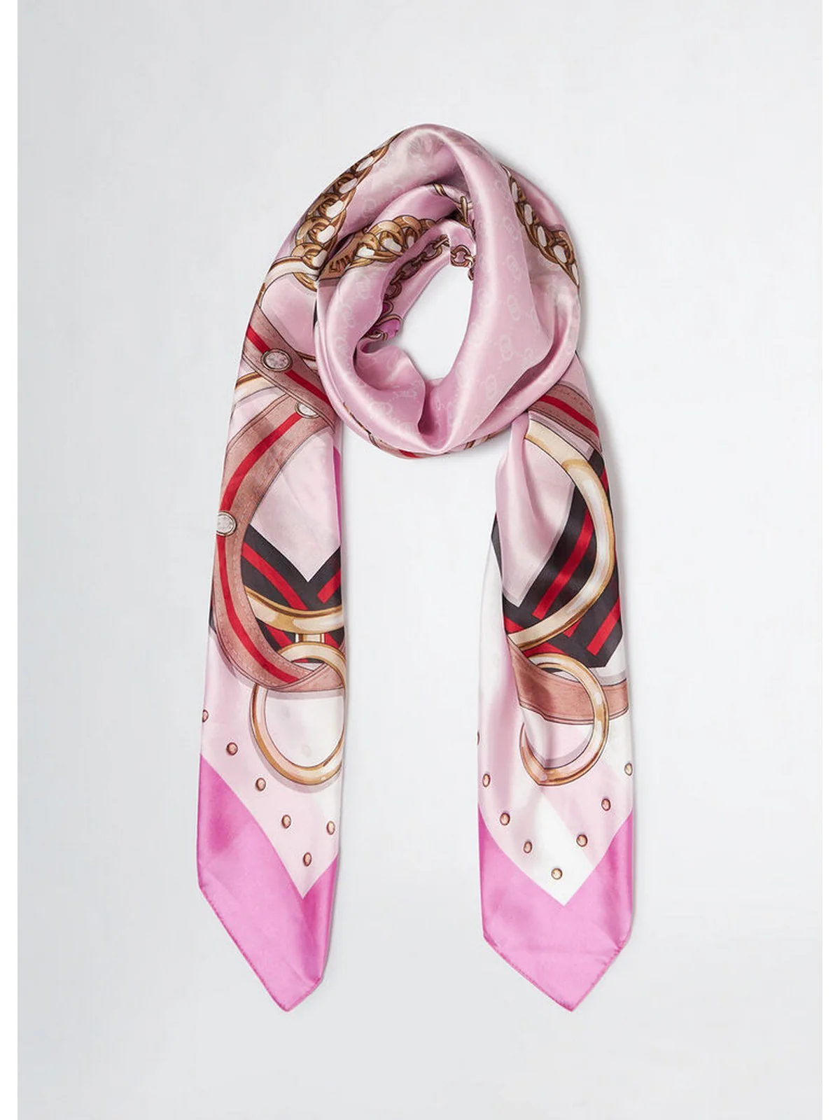LIU JO SOFT Foulard Donna  2A5041T0300 51906 Rosa - Image 4