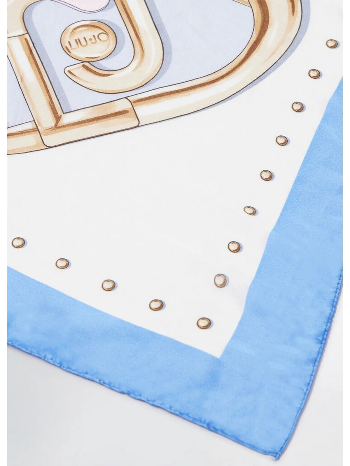 LIU JO SOFT Foulard Donna 2A5041T0300 73936 Blu - Image 3