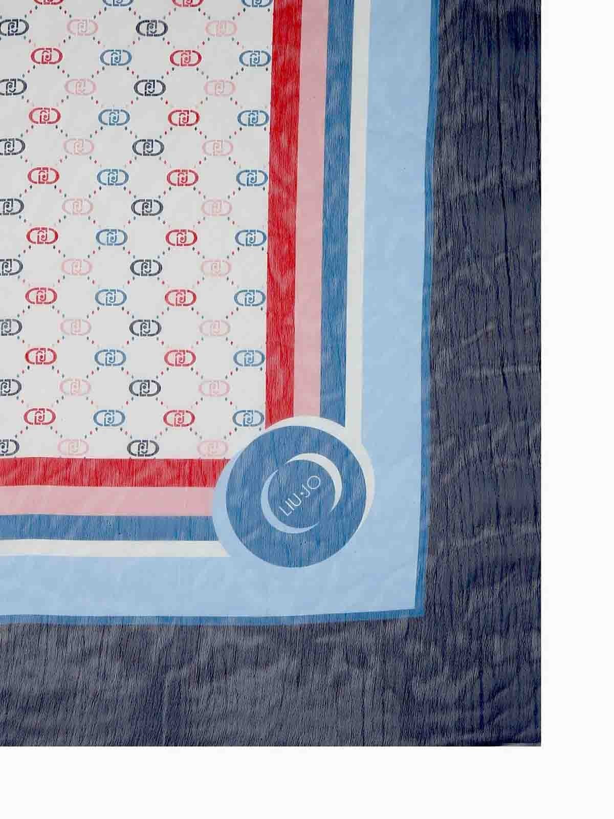 LIU JO SOFT Foulard Donna  2A5042T0300 X0234 Laguna blue - Image 2