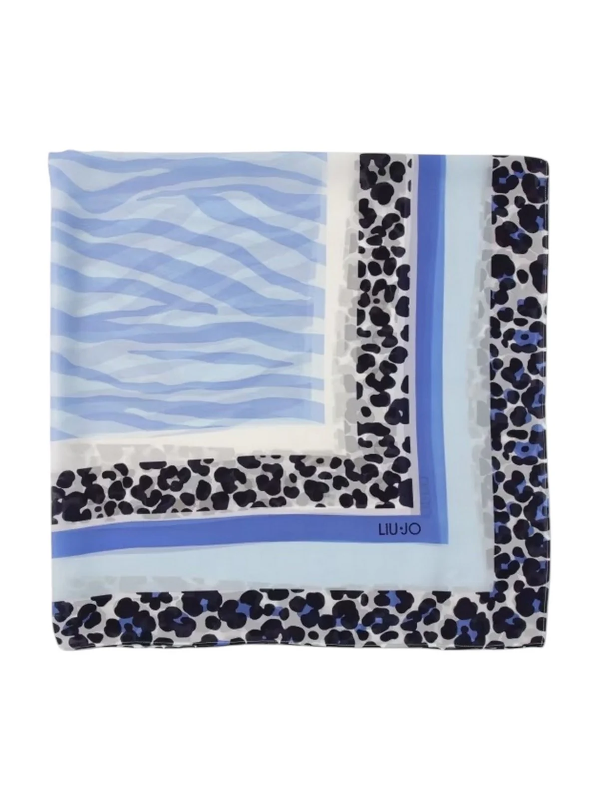 LIU JO SOFT Foulard Donna  2A5043T0300 00120 Blu - Image 2
