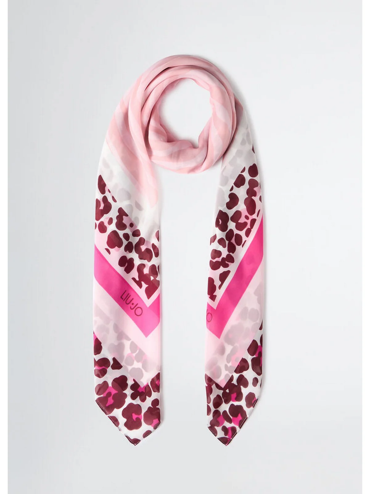 LIU JO SOFT Foulard Donna  2A5043T0300 72624 Rosa - Image 5