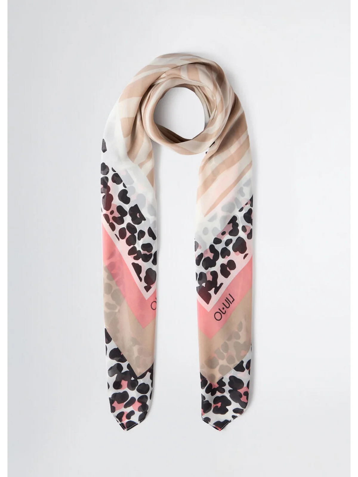 LIU JO SOFT Foulard Donna  2A5043T0300 X0666 Rosso - Image 5