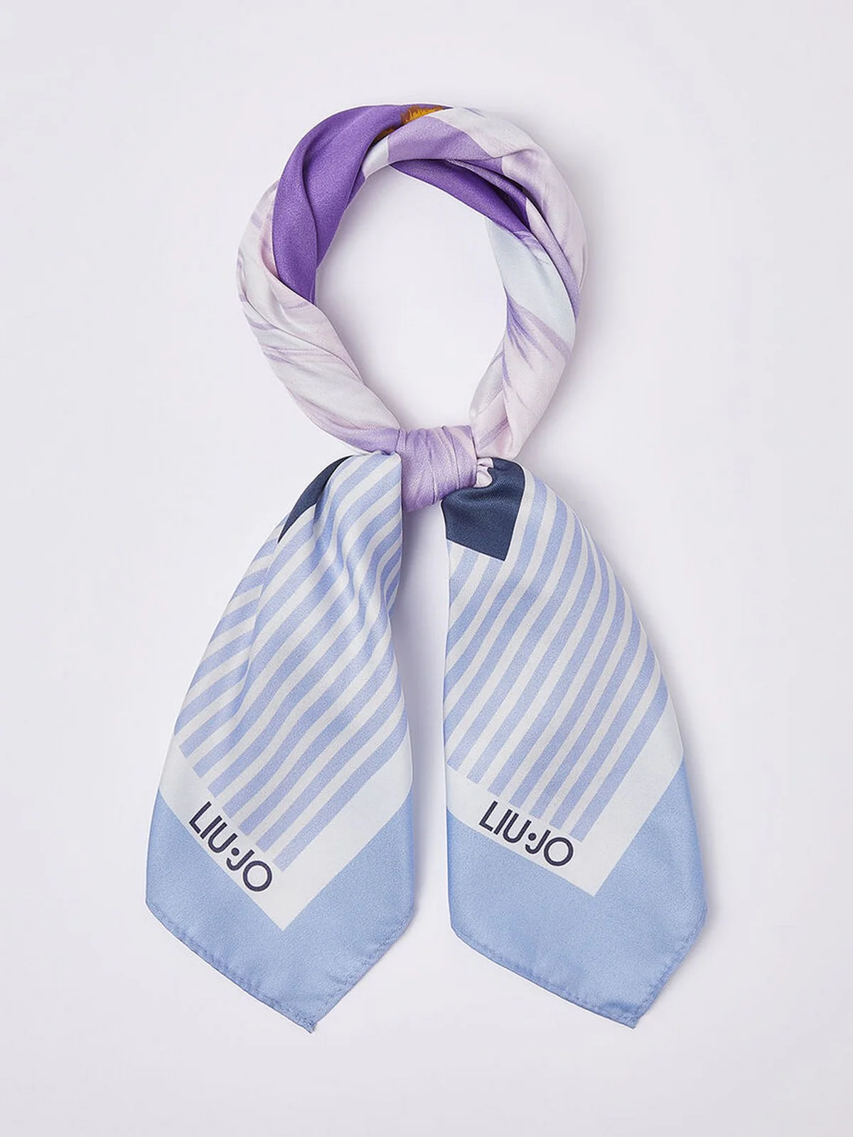 LIU JO SOFT Foulard Donna  2A6053T2745 00102 Viola - Image 4