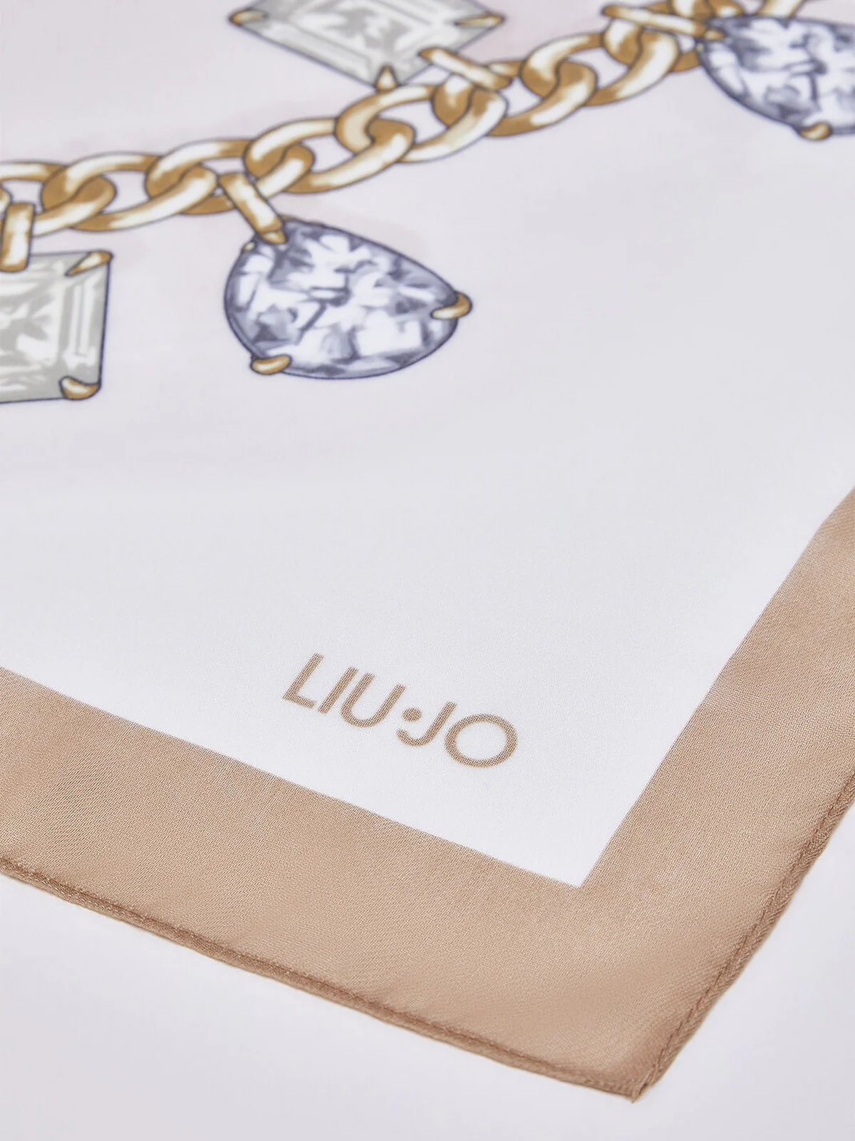LIU JO SOFT Foulard Donna  2A6054T2745 00005 NATURALE - Image 3