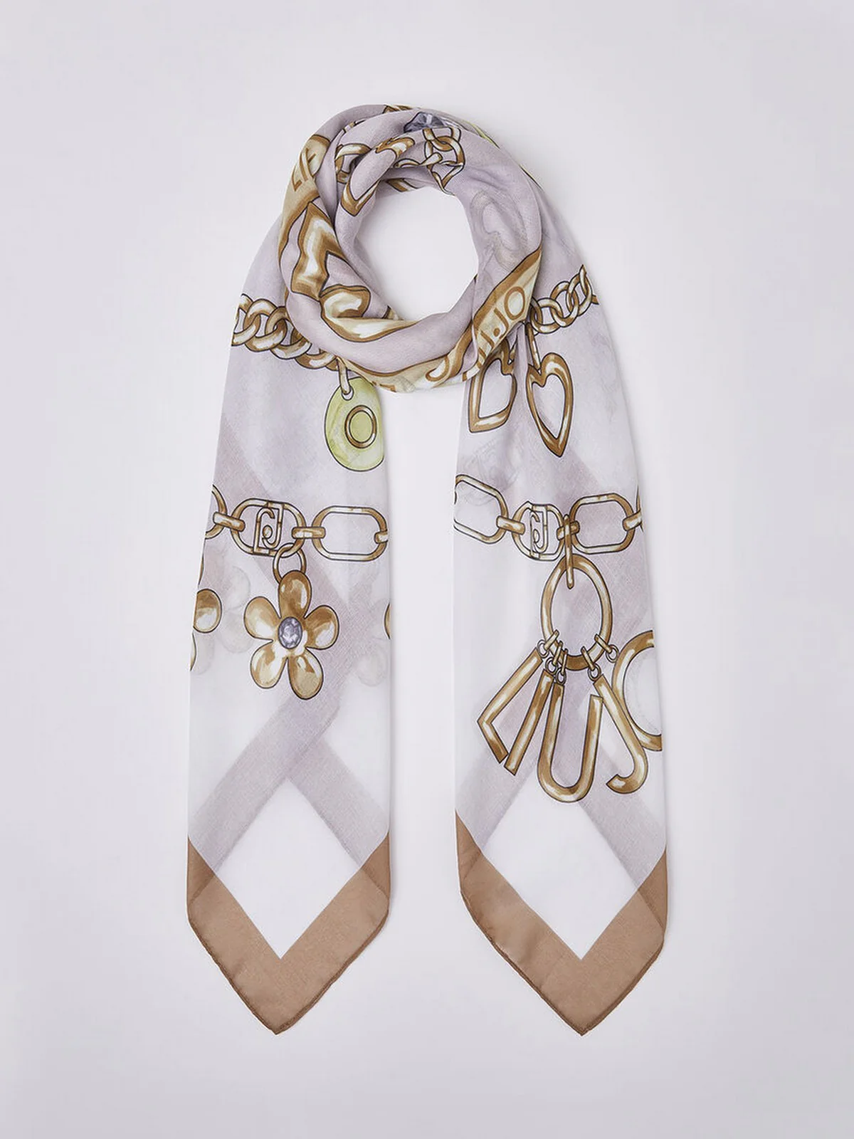 LIU JO SOFT Foulard Donna  2A6054T2745 00005 NATURALE - Image 4