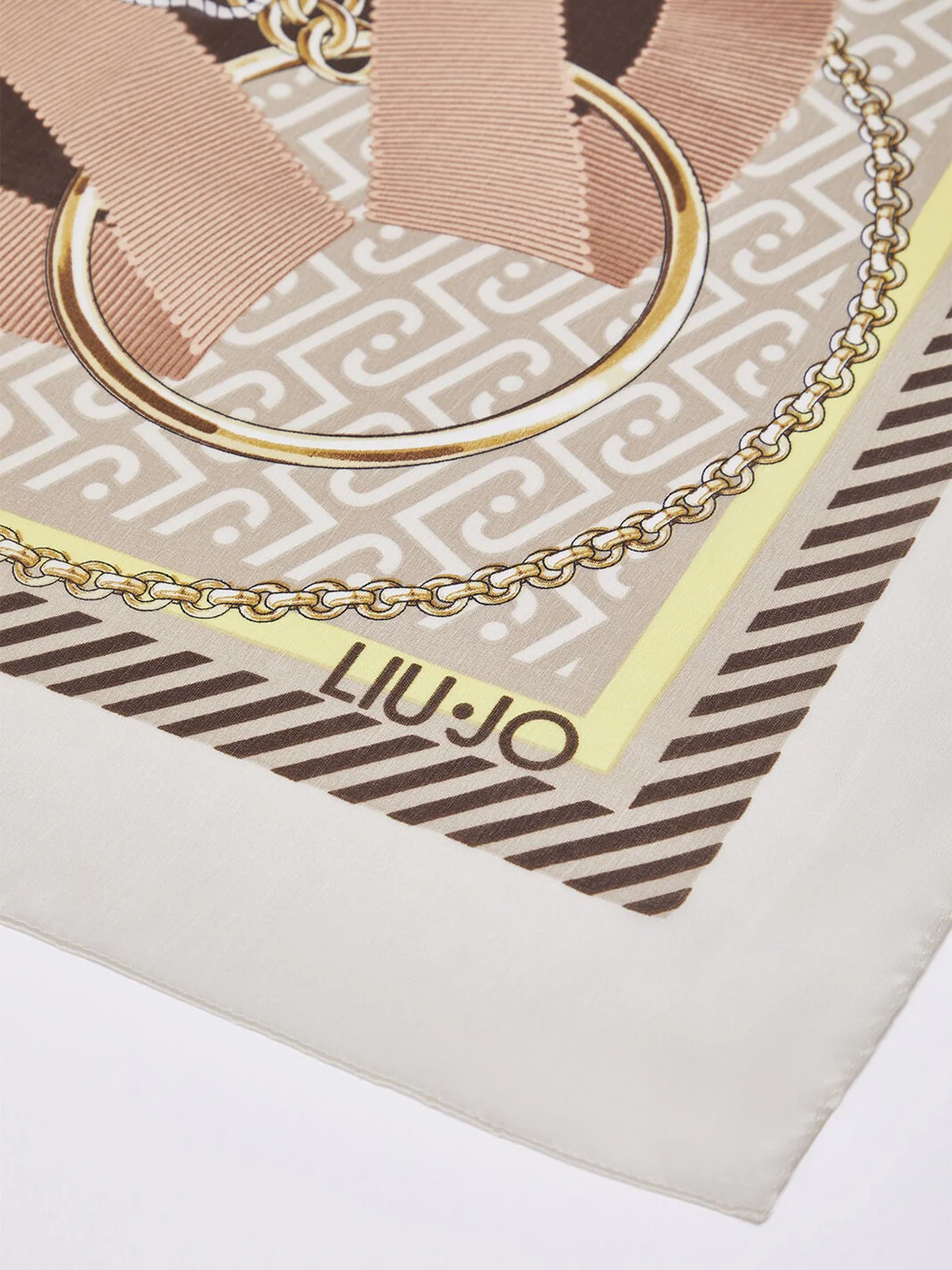 LIU JO SOFT Foulard Donna  2A6055T2745 00005 NATURALE - Image 3