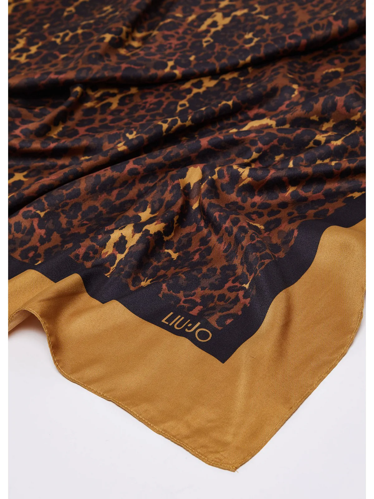 LIU JO SOFT Foulard Donna  2F3141T0300 09155 Marrone - Image 3