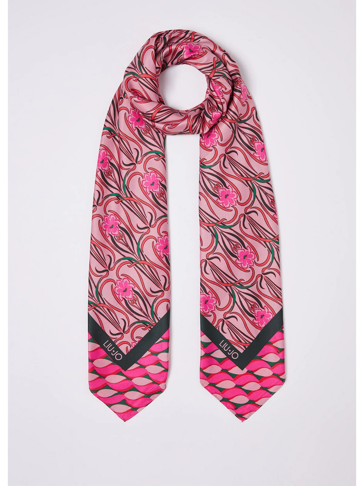 LIU JO SOFT Foulard Donna  2F3141T0300 Q9583 Rosa - Image 2