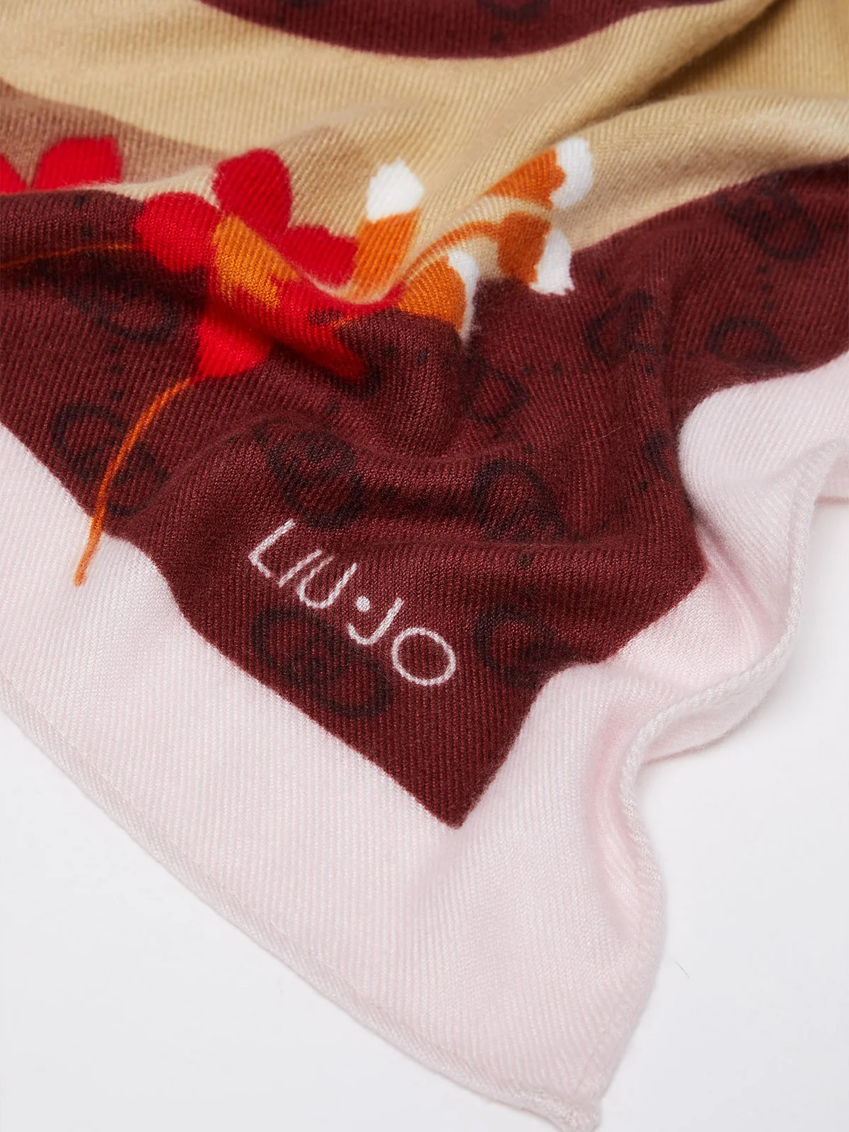 LIU JO SOFT Foulard Donna 2F4097T0300 00136 Rosso - Image 4