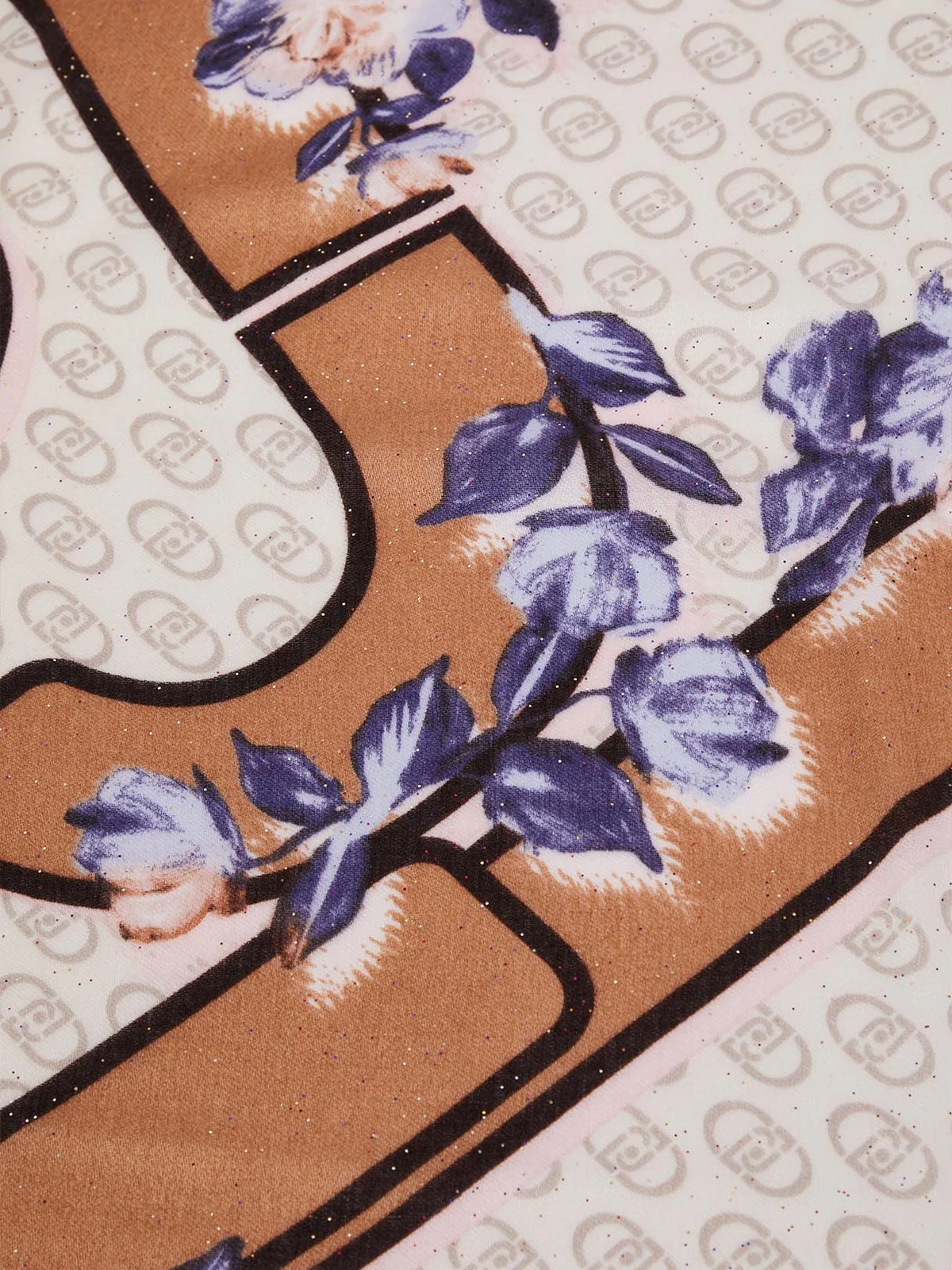 LIU JO SOFT Foulard Donna  2F4098T0300 00070 Marrone - Image 3