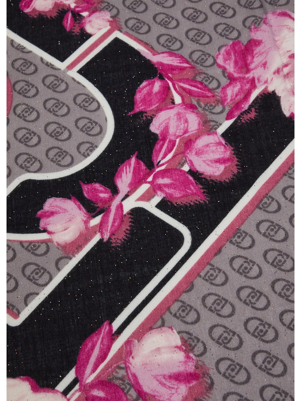 LIU JO SOFT Foulard Donna  2F4098T0300 22222 Nero - Image 4