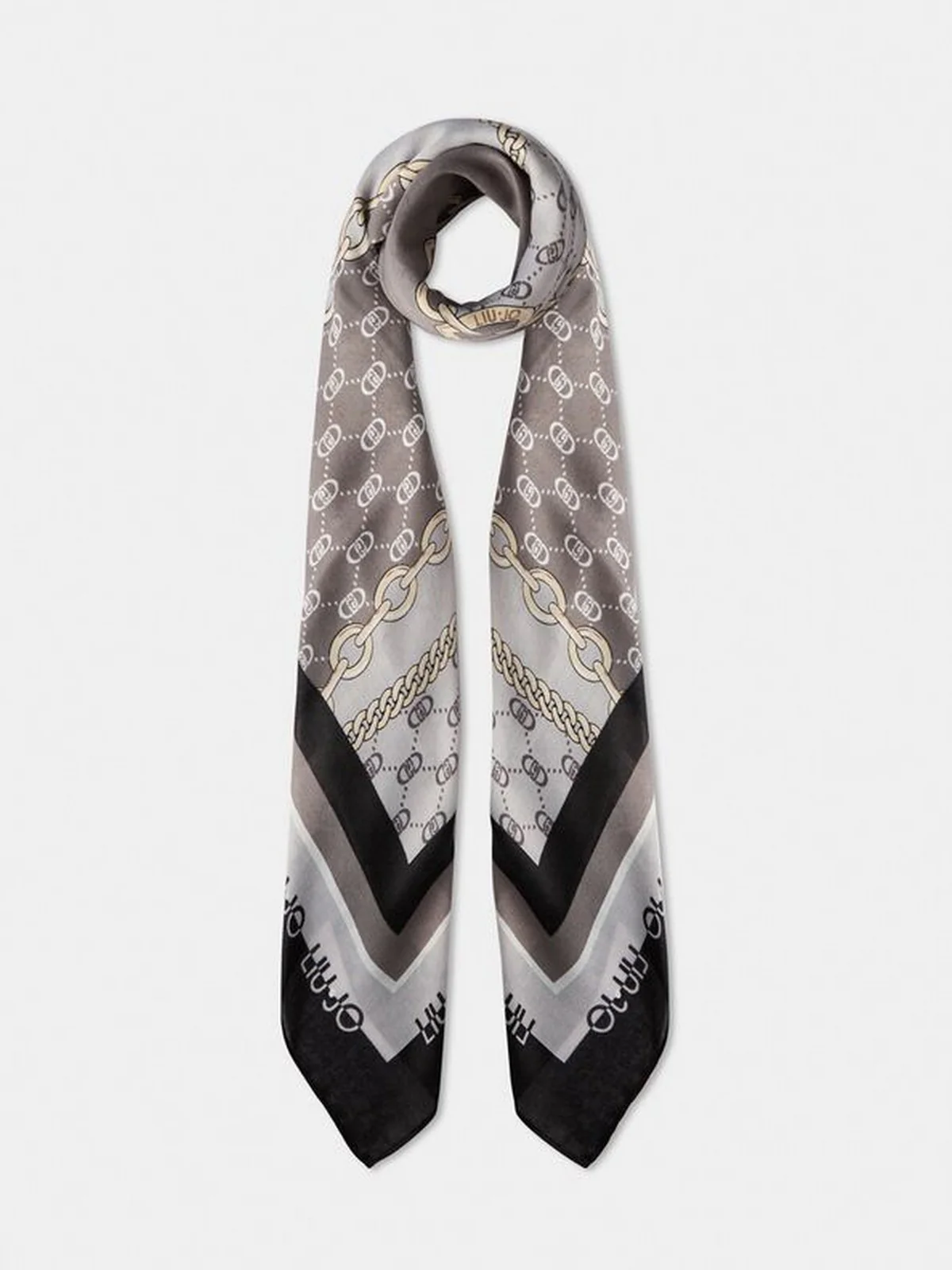 LIU JO SOFT Foulard Donna  2F5067T0300 22222 Nero - Image 4