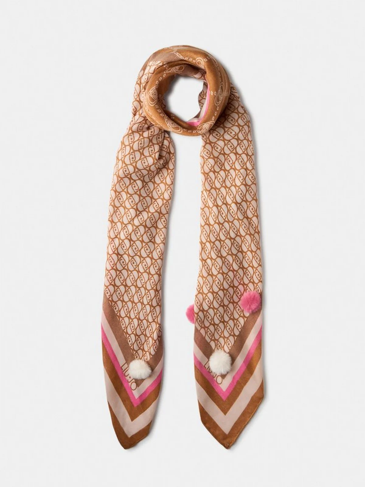 LIU JO SOFT Foulard Donna  2F5070T0300 00005 NATURALE - Image 4