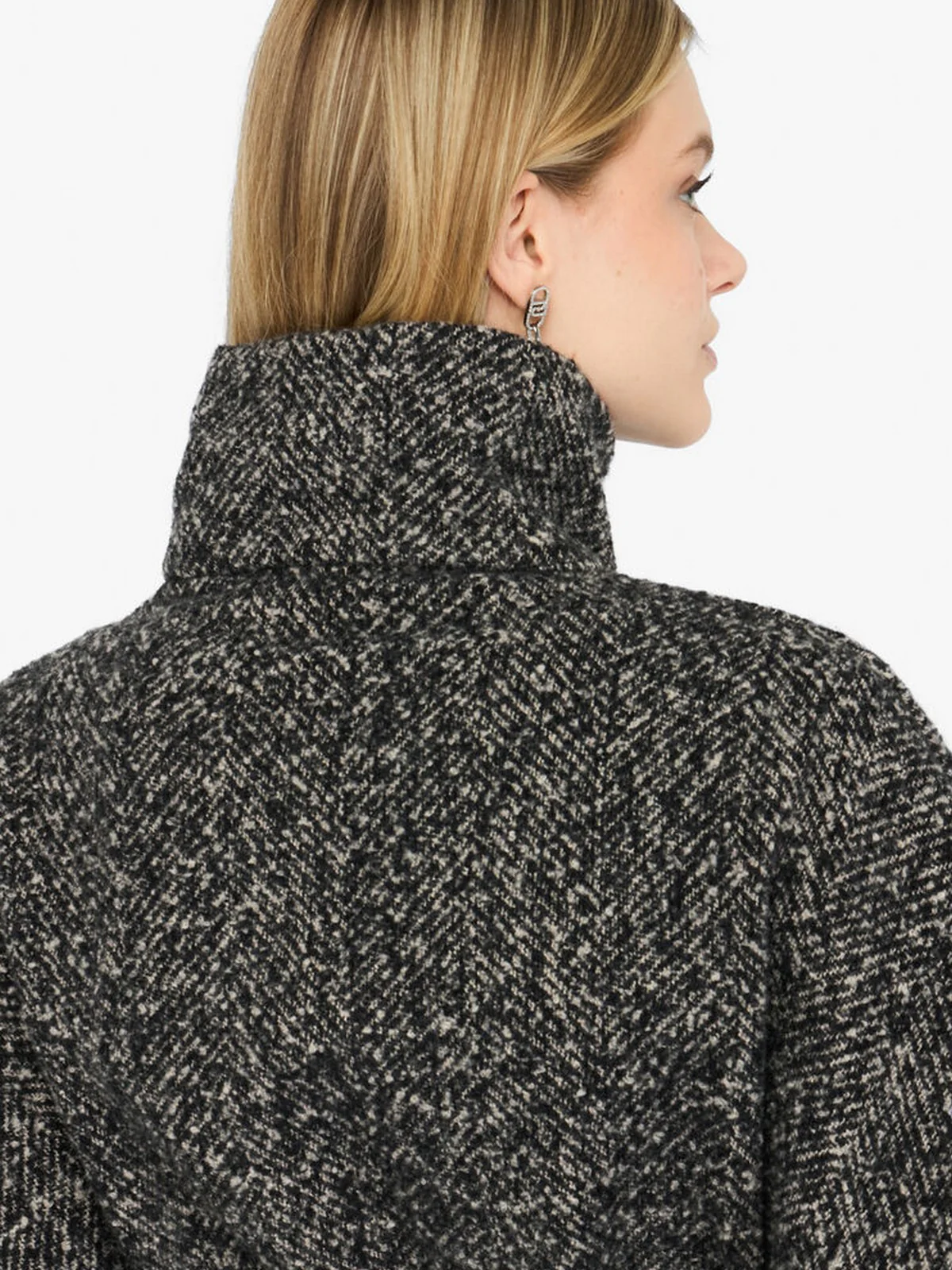 LIU JO SOFT Mantella Donna  2F5025T0300 00128 NERO/BIANCO - Image 2