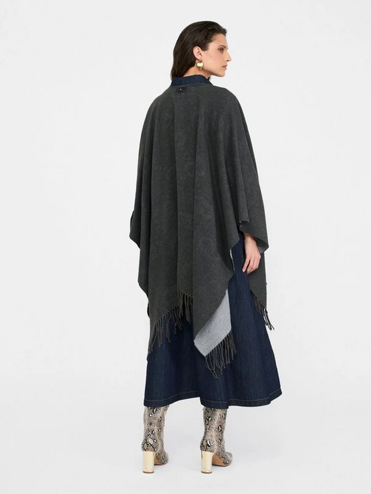 LIU JO SOFT Mantella Donna  2F5034T0300 71502 GREY CLOUD - Image 5
