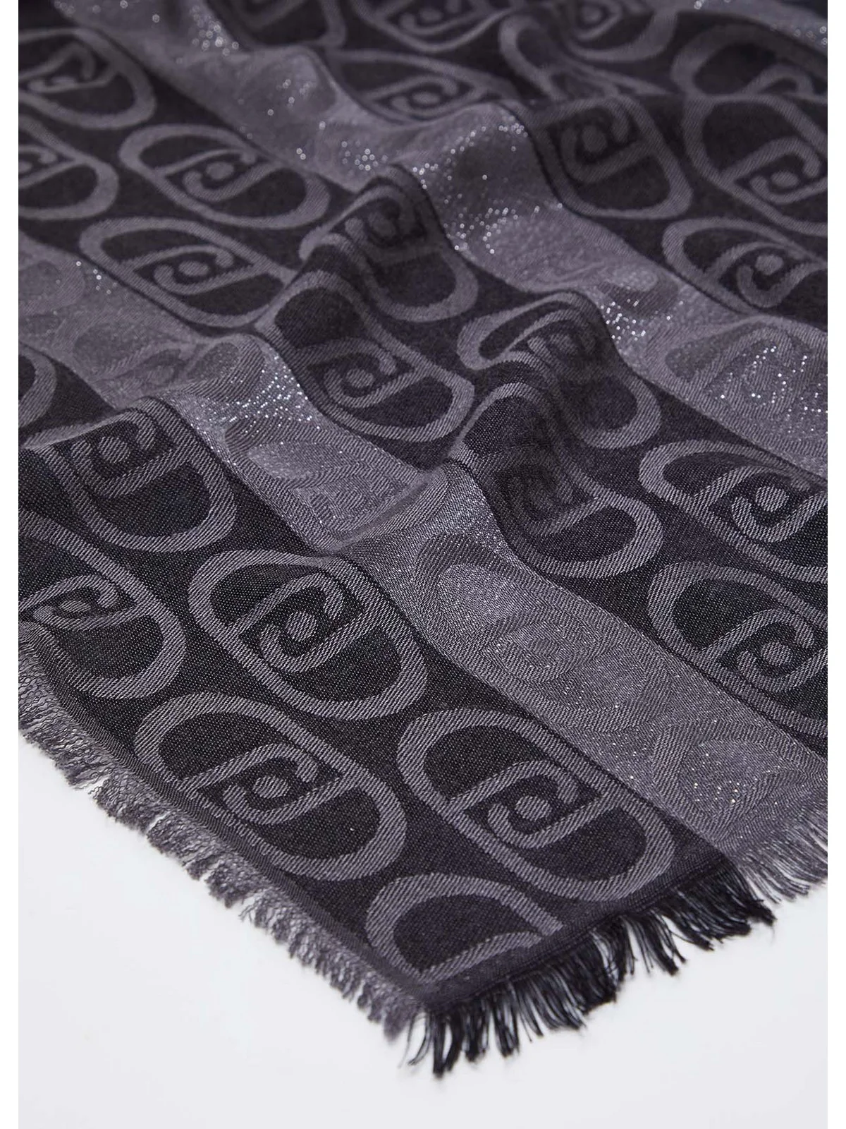 LIU JO SOFT Stola Donna 2A4004T0300 22222 Nero - Image 3