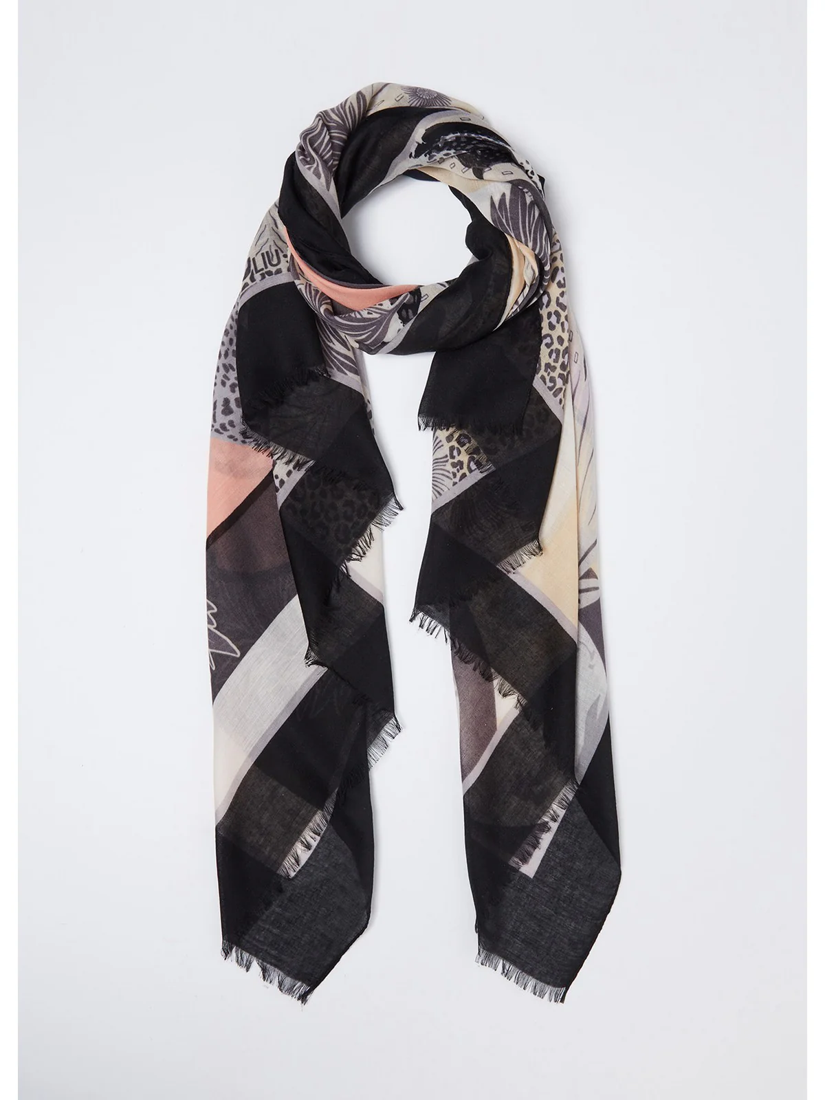 LIU JO SOFT Stola Donna 2A4045T0300 22222 Nero - Image 2