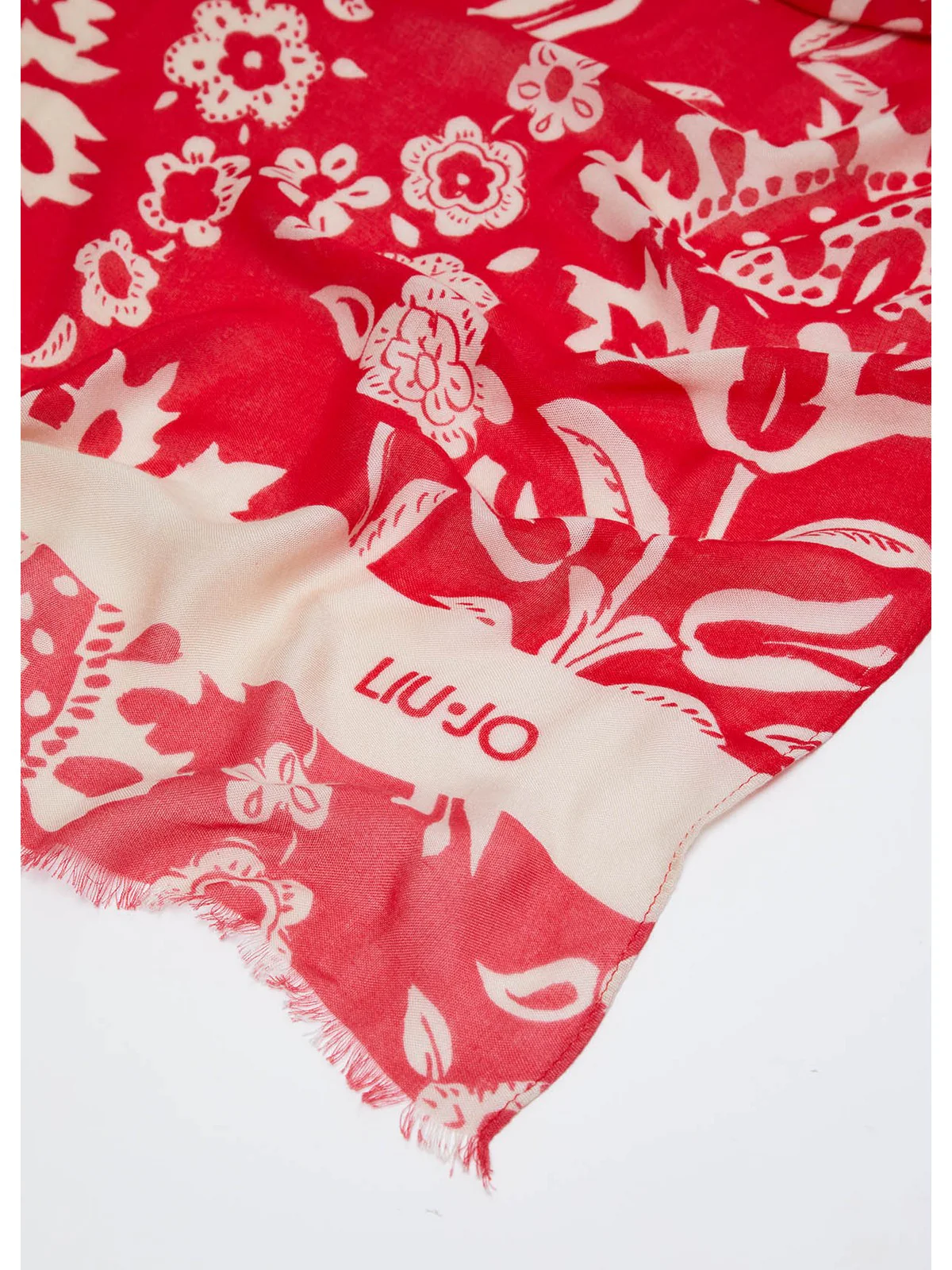 LIU JO SOFT Stola Donna  2A4054T0300 X0210 Rosso - Image 3